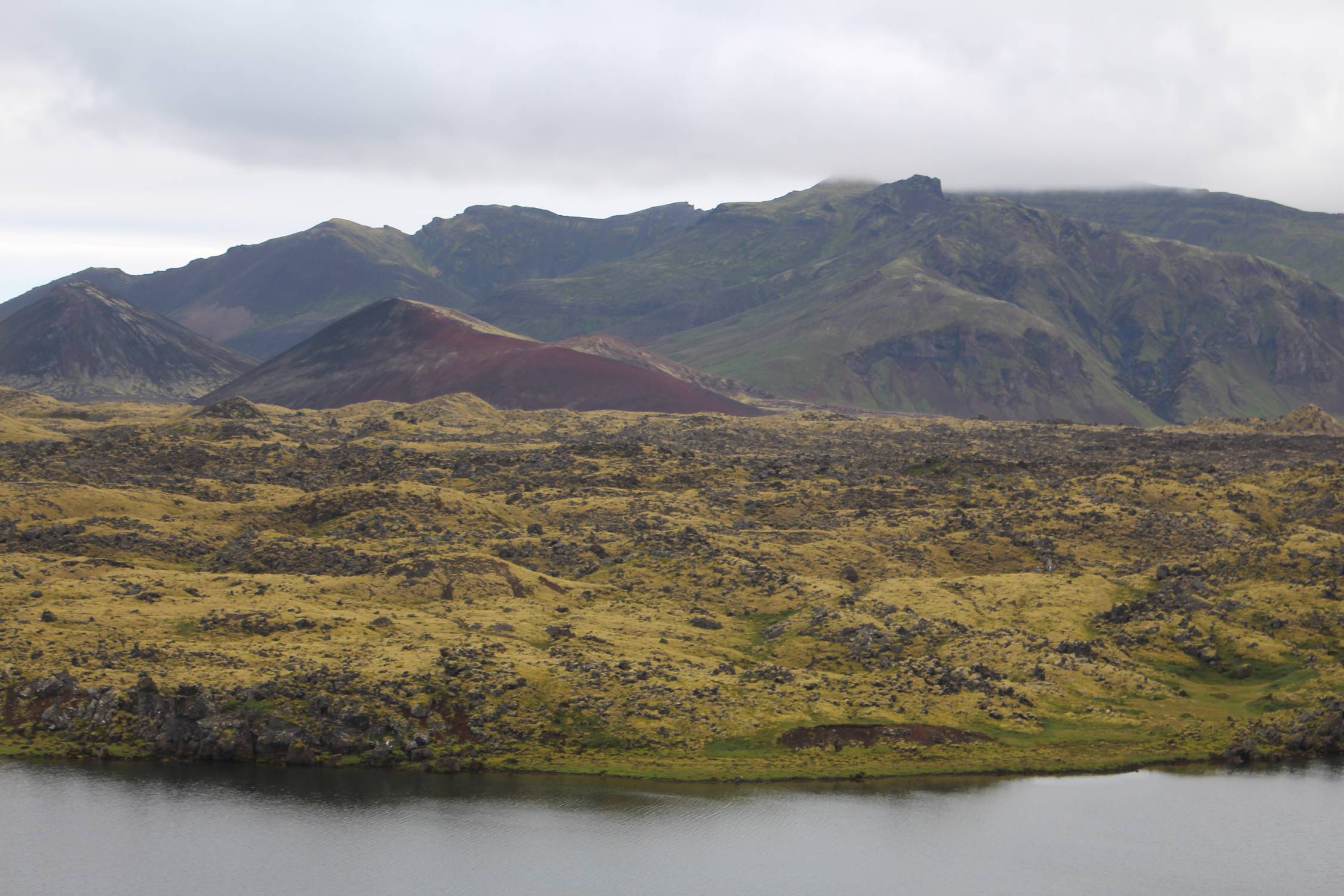 Islande, Selvallavatn, paysage