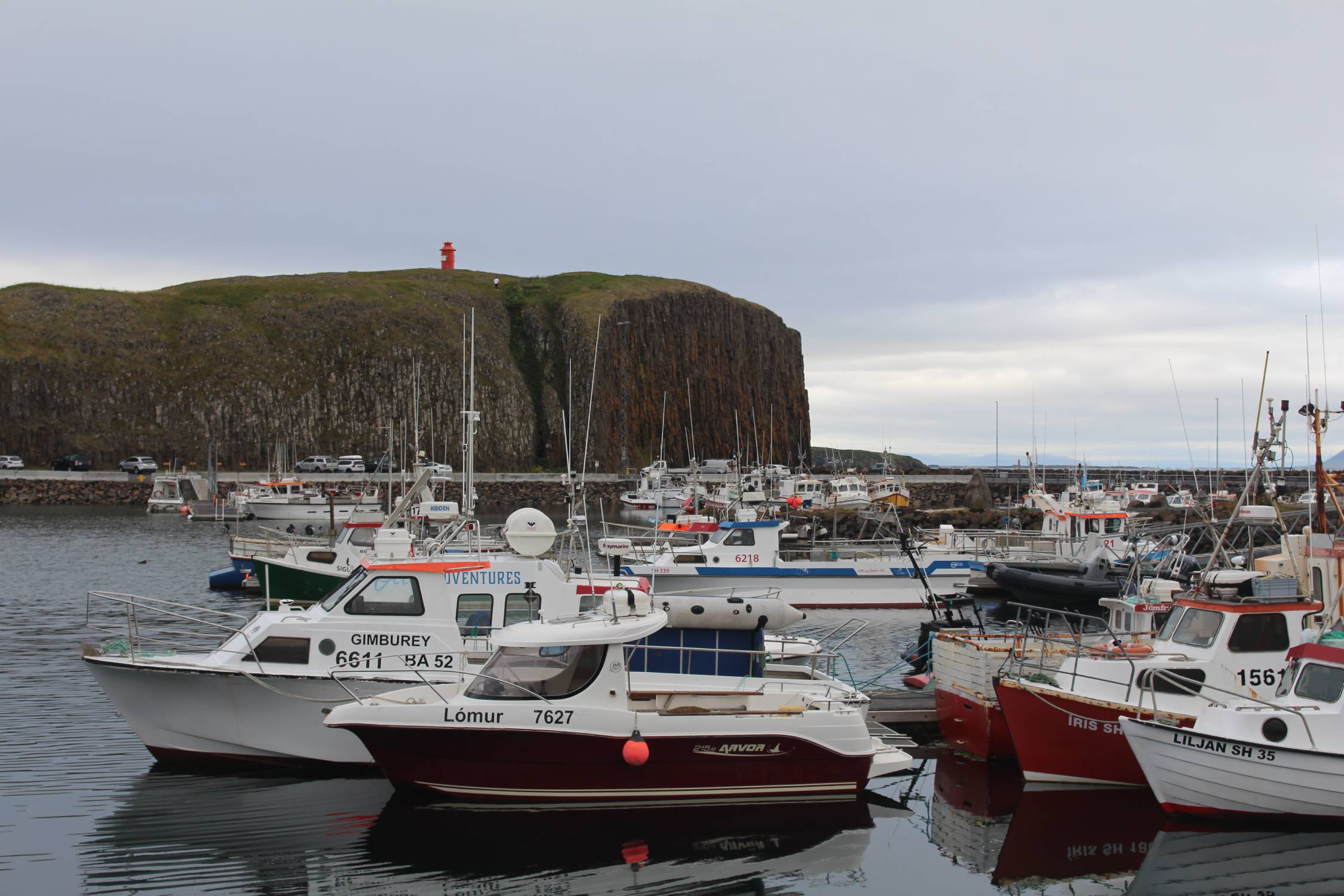 Islande, Stykkishólmur, port