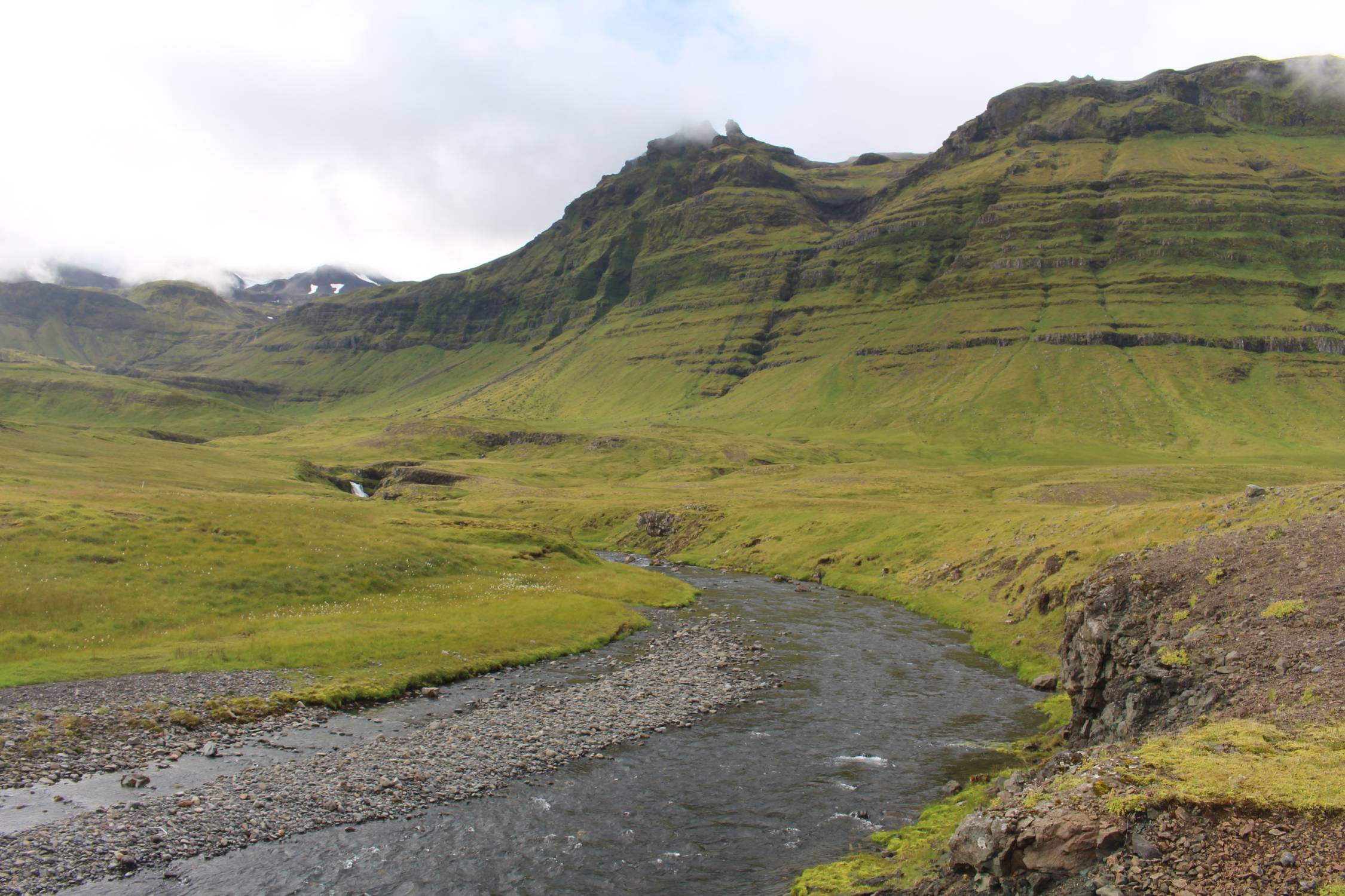 Islande, Helgrindur, rivière