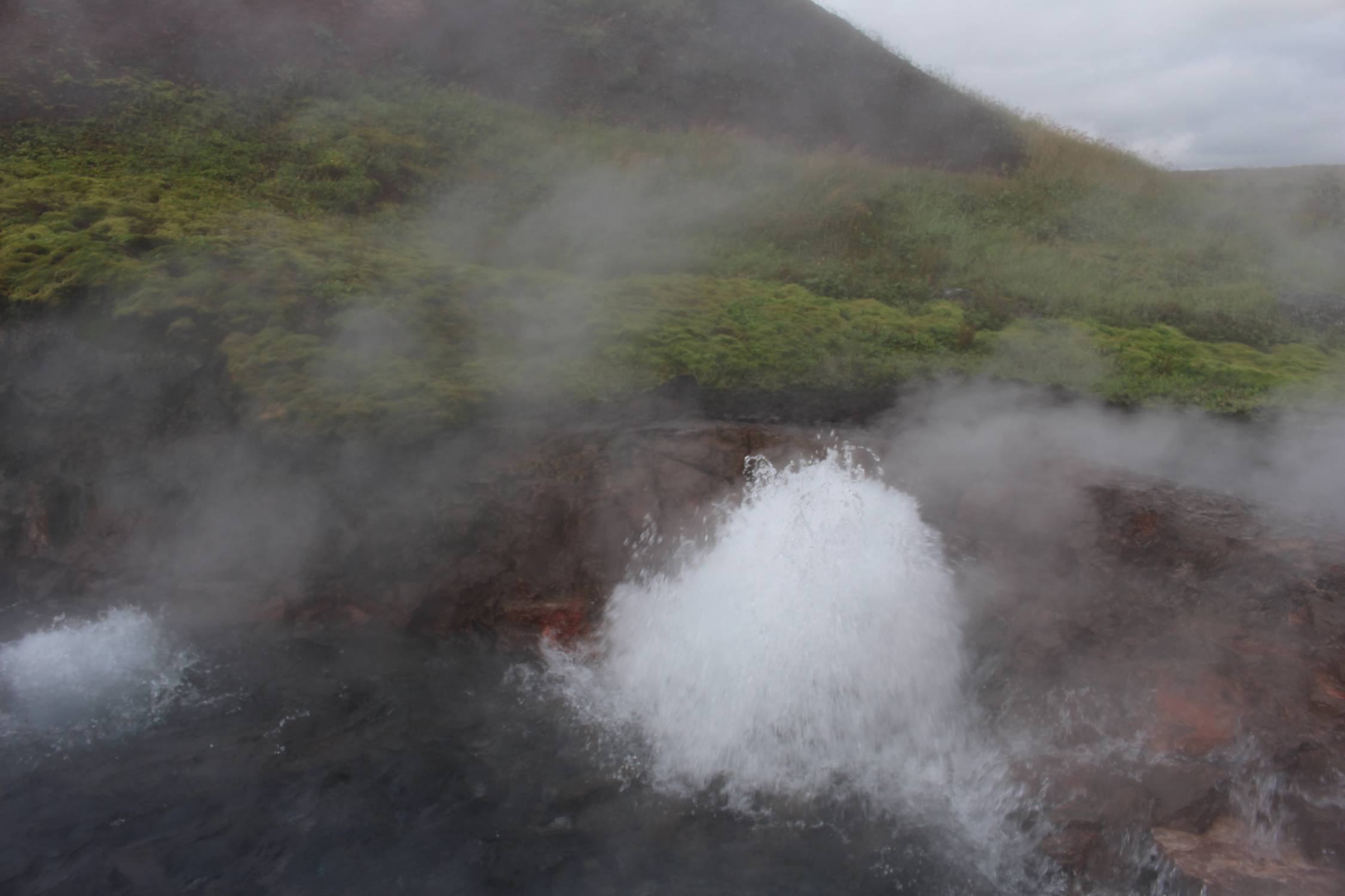 Islande, sources chaudes Deildartunguhver