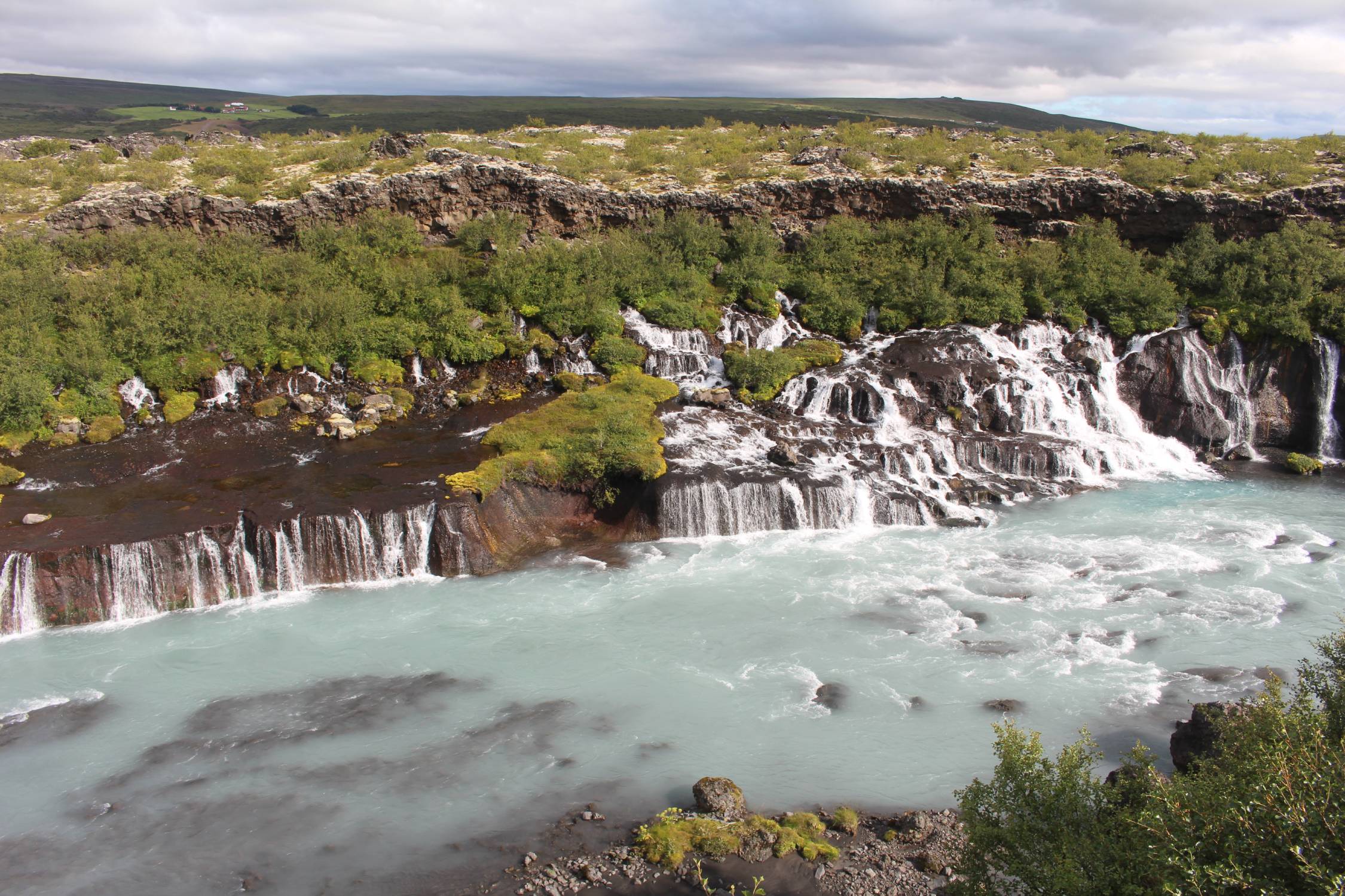 Islande, Hraunfossar