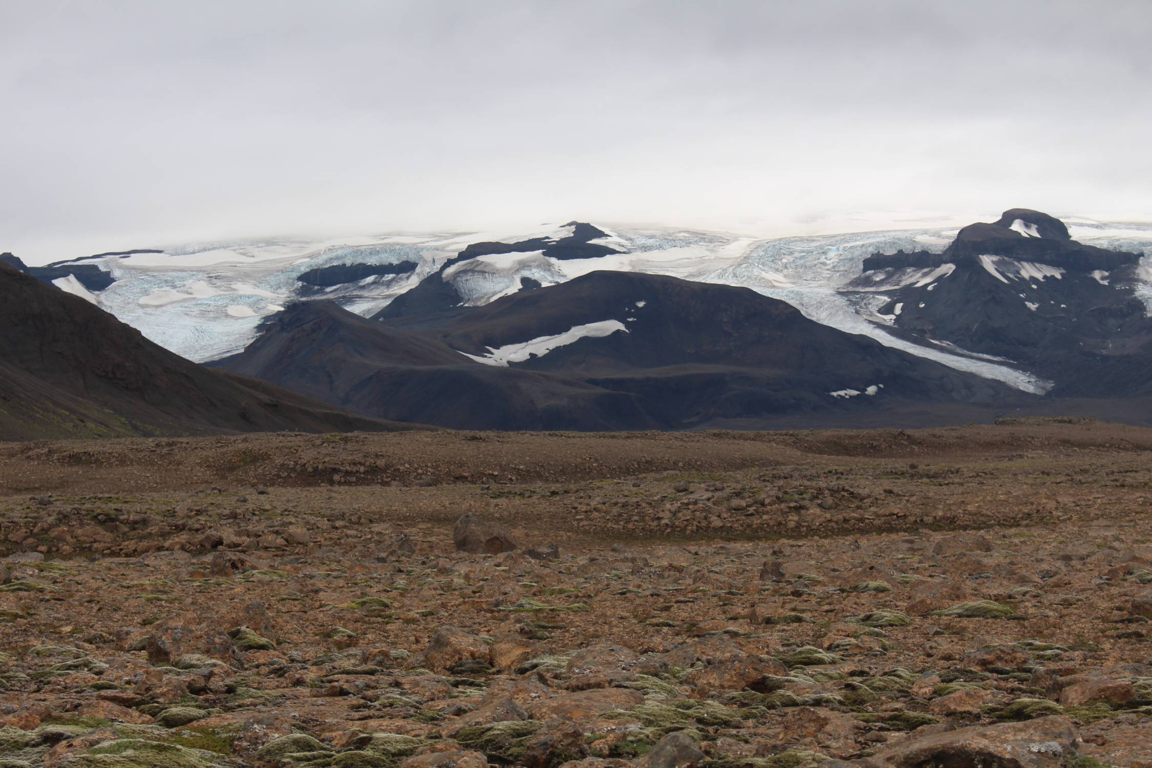 Islande, parc Geitland, Langjökull