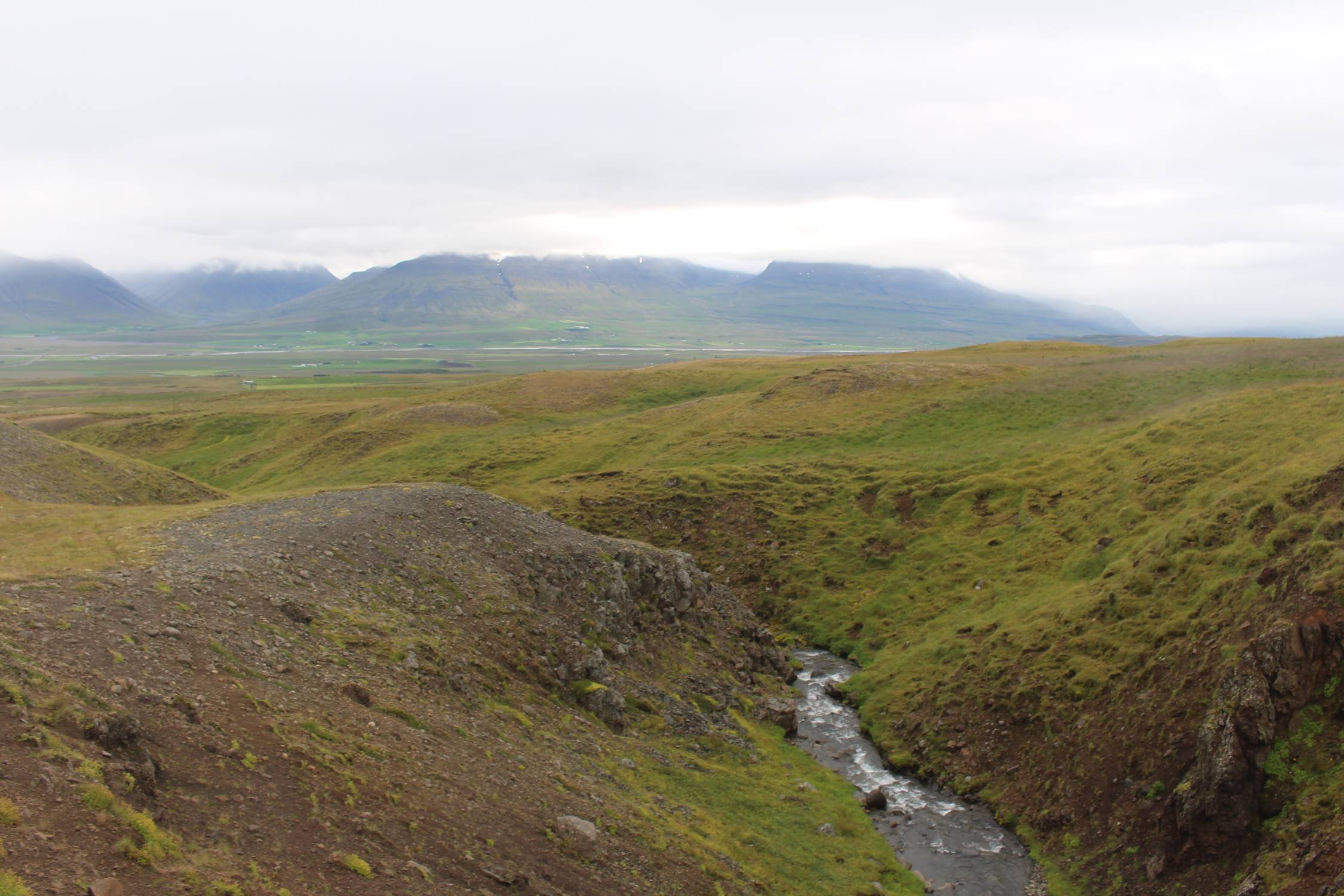 Islande, paysage Vallholmur