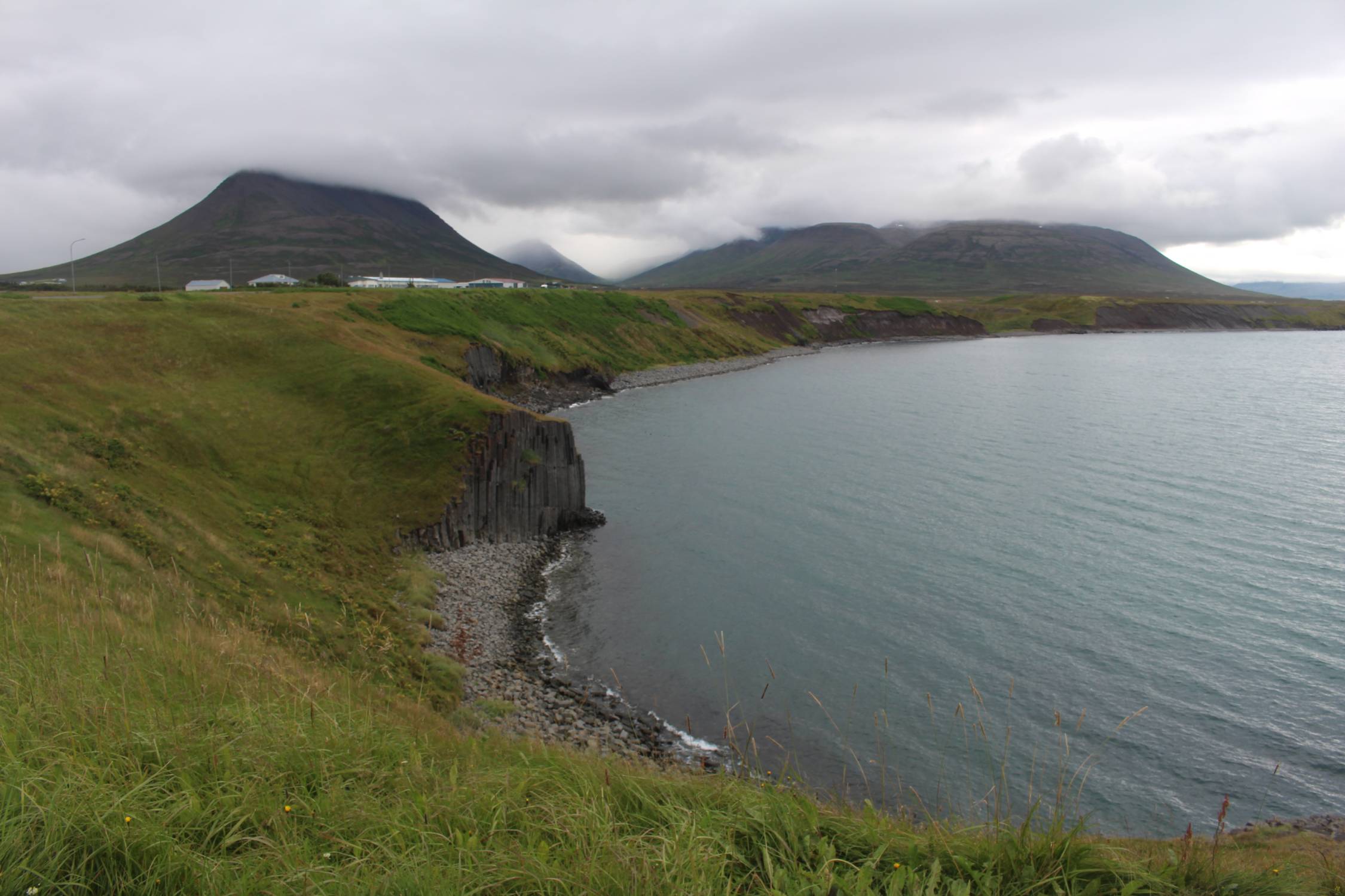 Islande, Hofsós, paysage