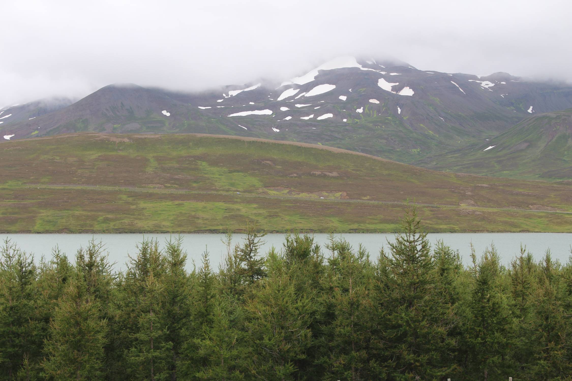 Islande, paysage Miklavatn