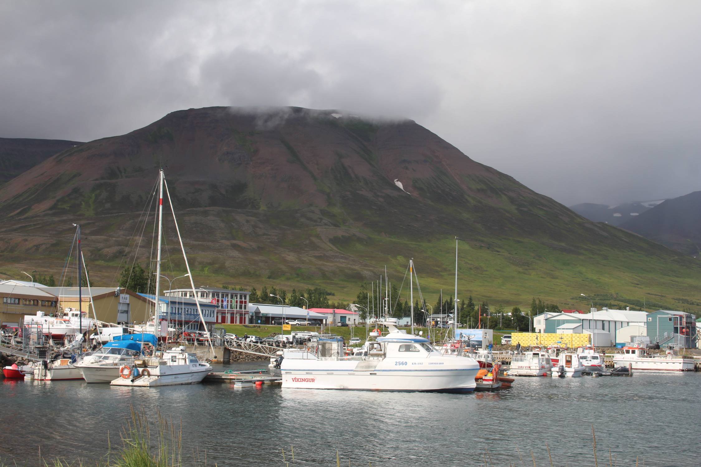 Islande, Siglufjördur, panorama