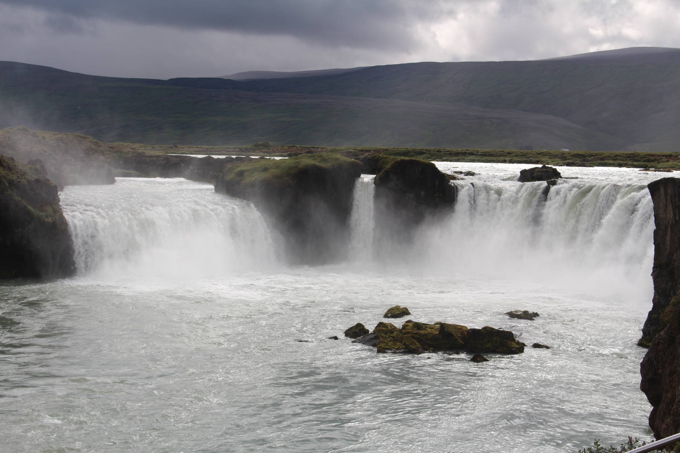 Islande, chutes de Godafoss