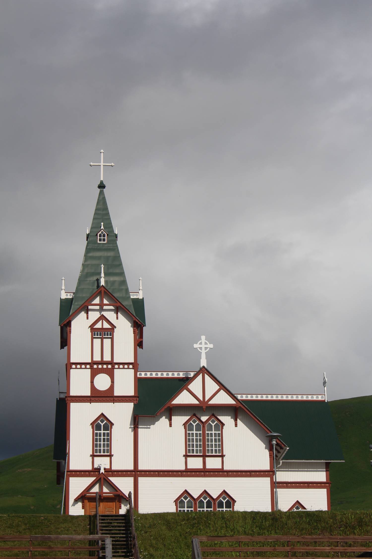 Islande, Húsavík, église