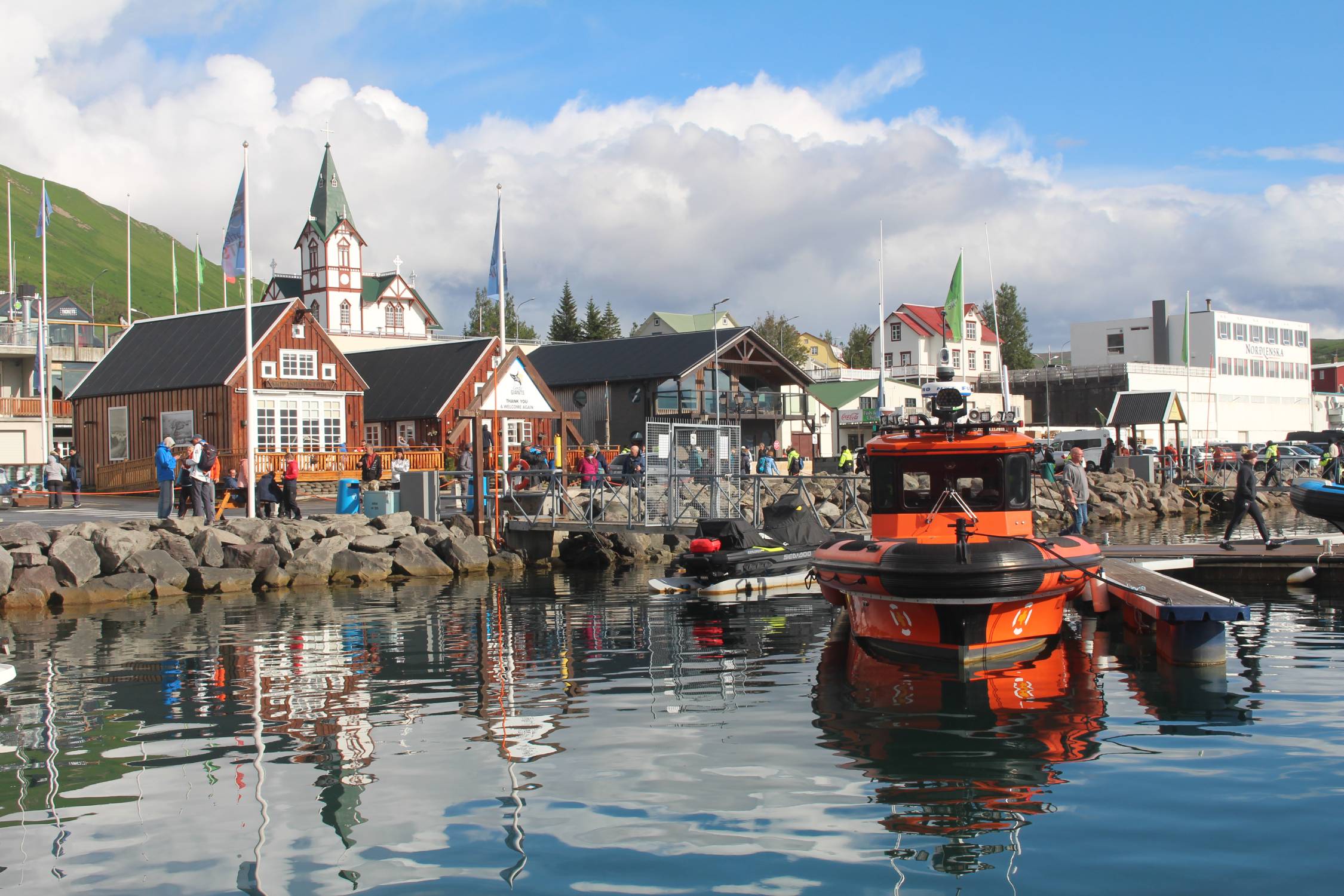 Islande, Húsavík, port