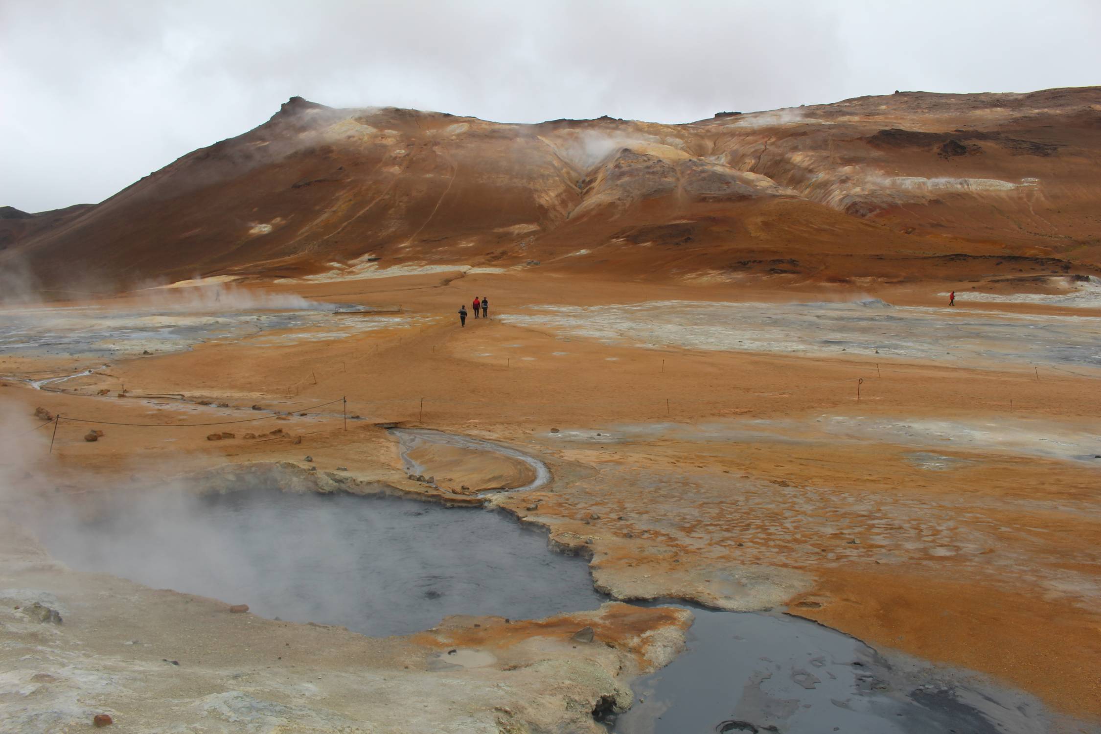 Islande, Hverir, paysage