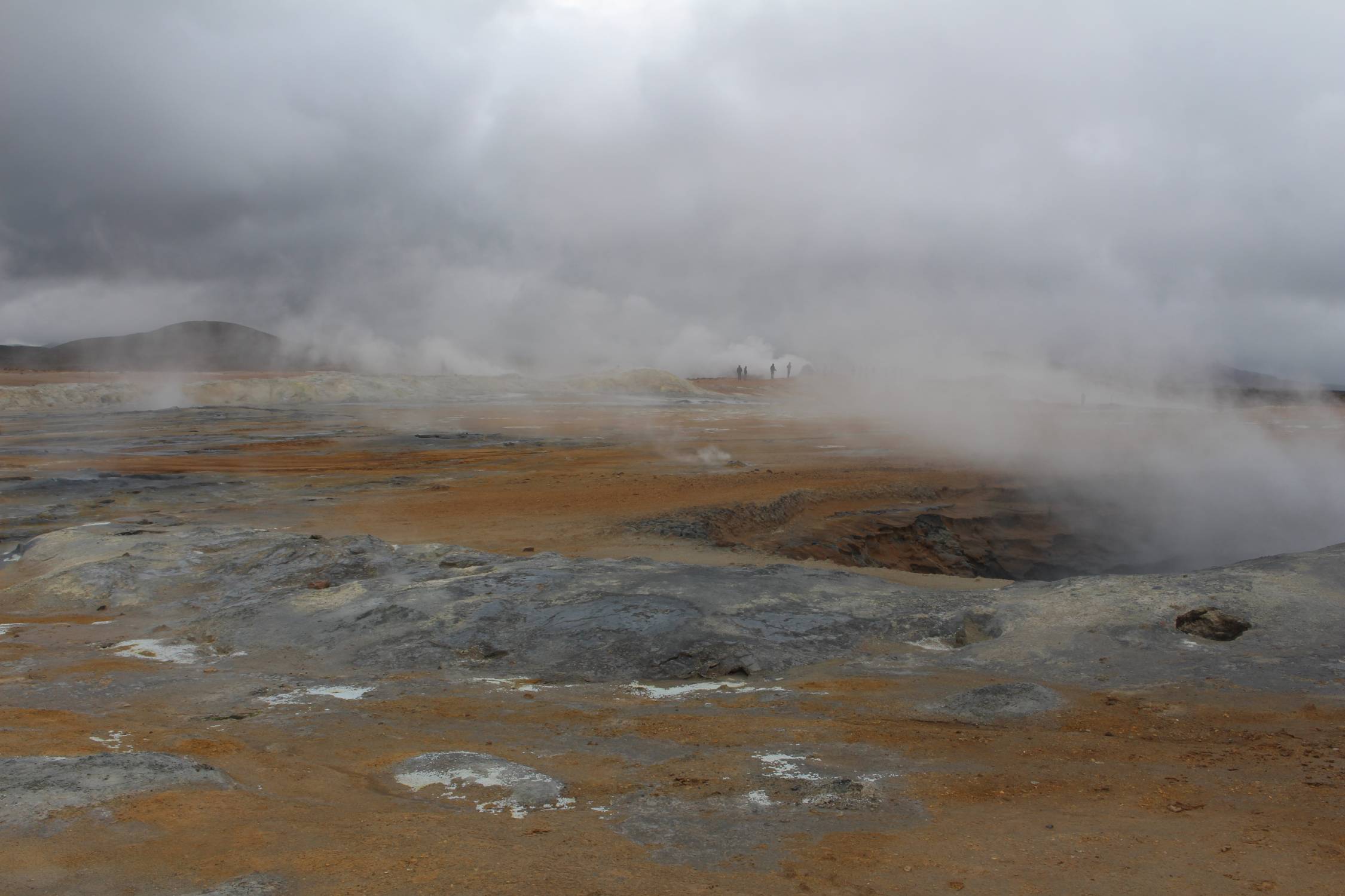 Islande, Hverir, site géothermique