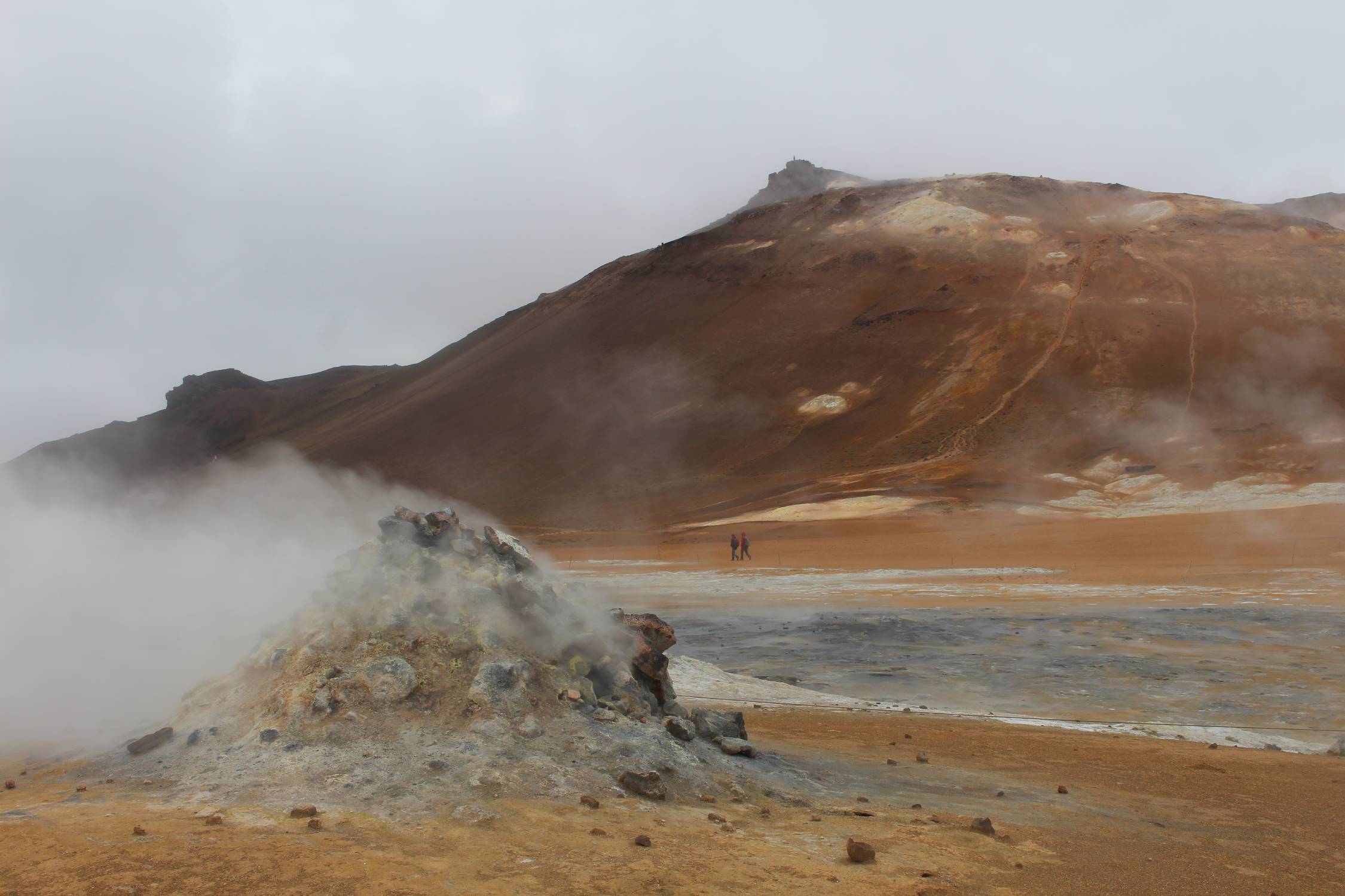 Islande, Hverir, géothermie, paysage