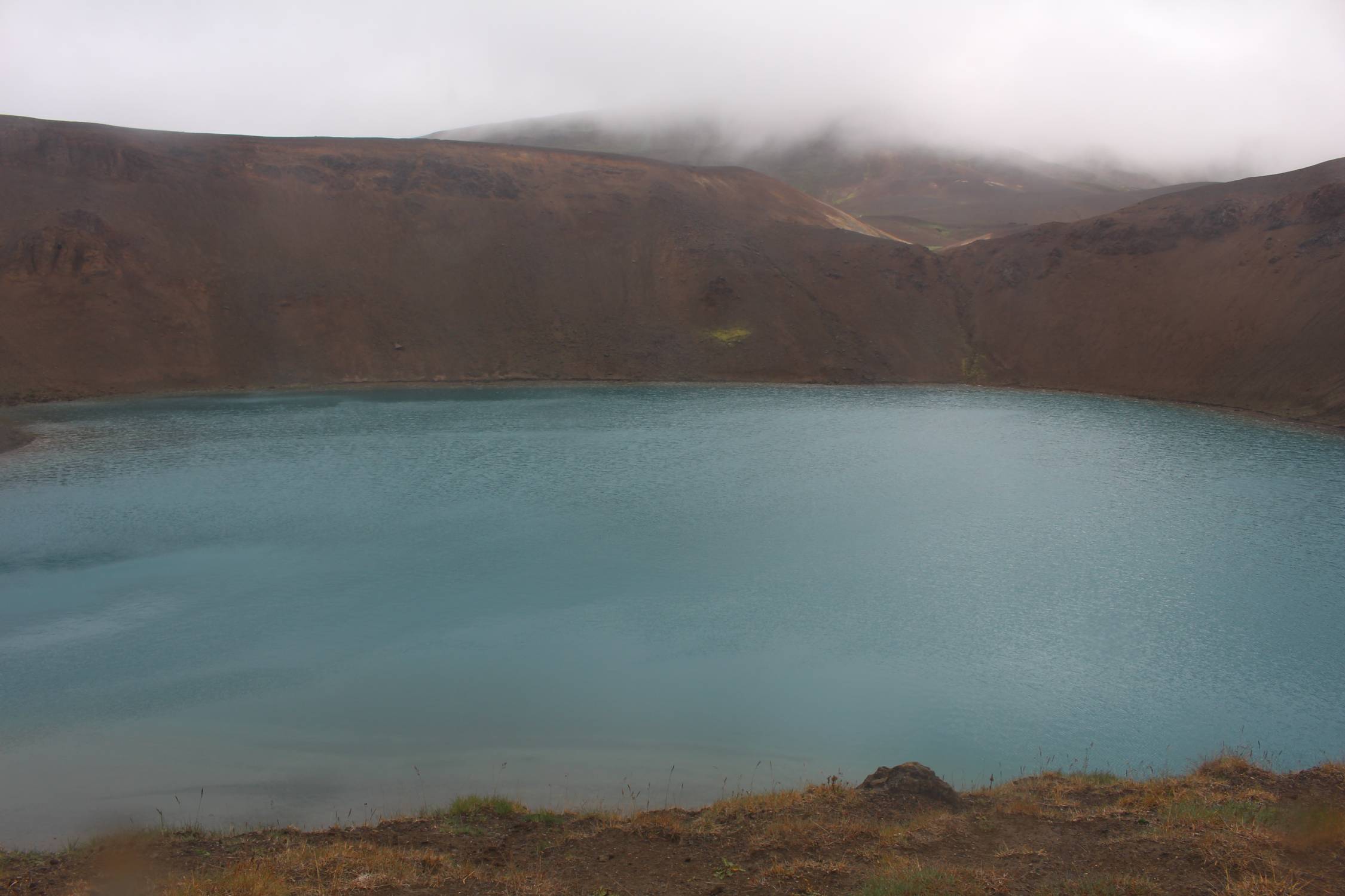 Islande, lac Krafla