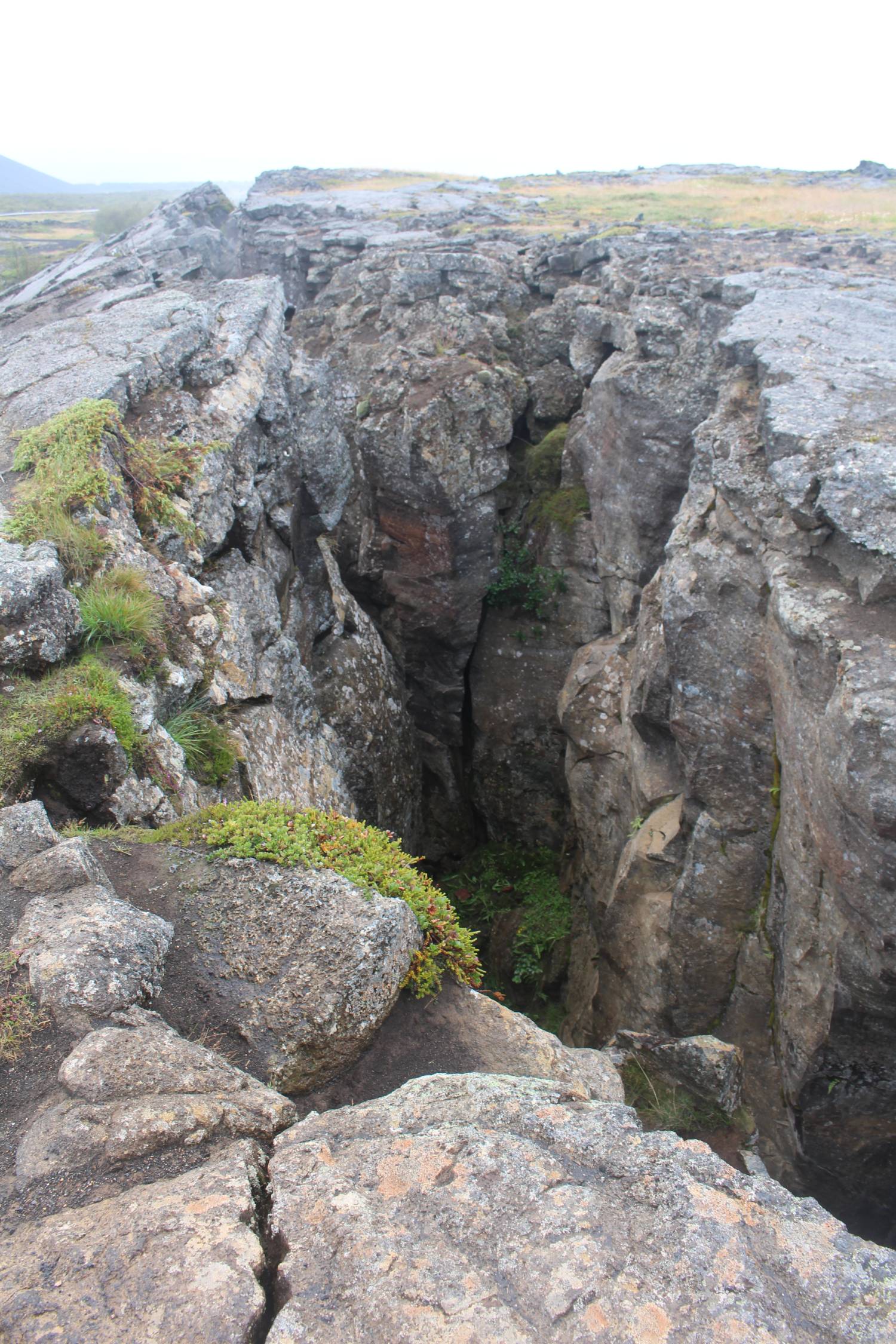 Islande, Grjotagja, faille