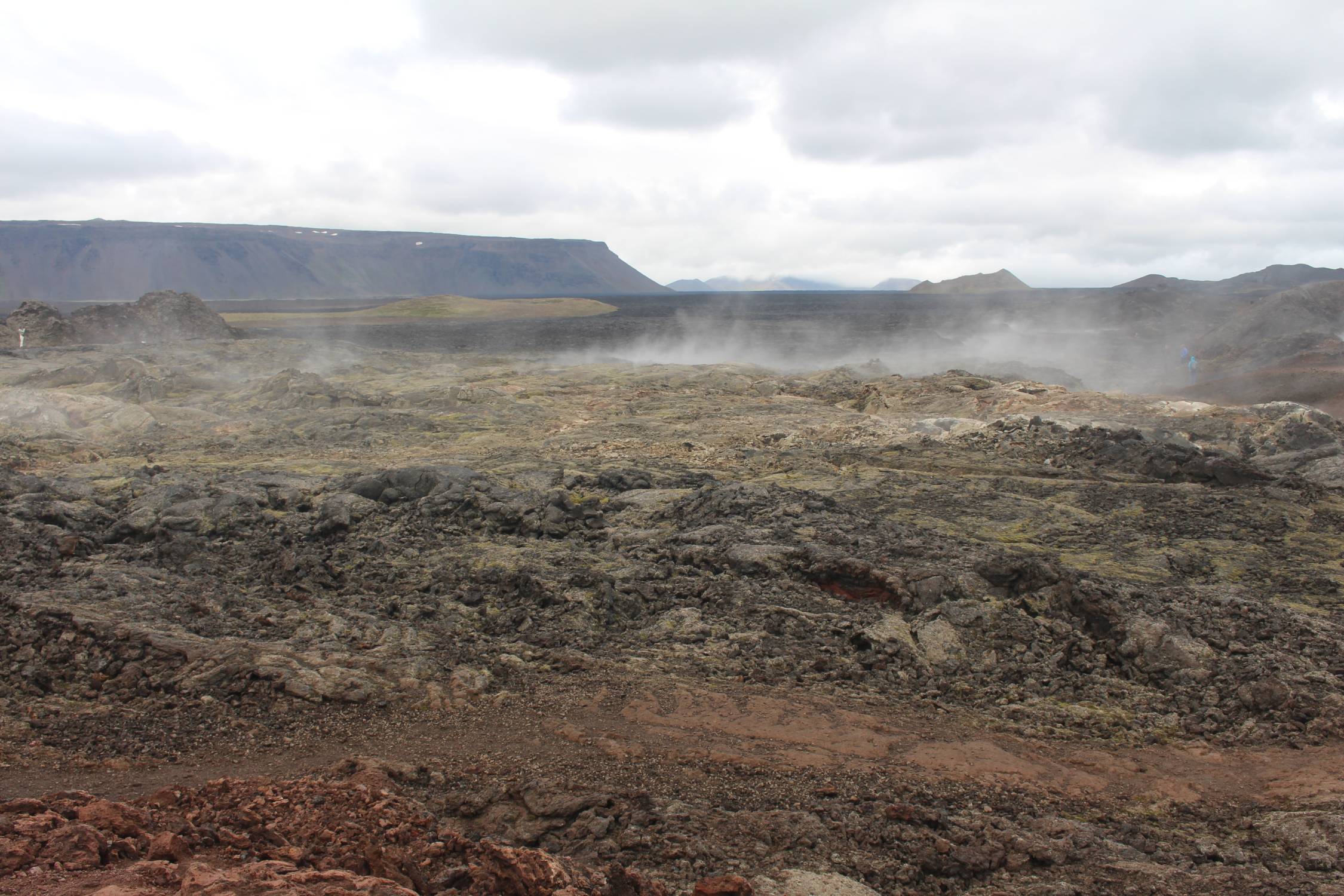 Islande, Leirhnjukur, fumerolles