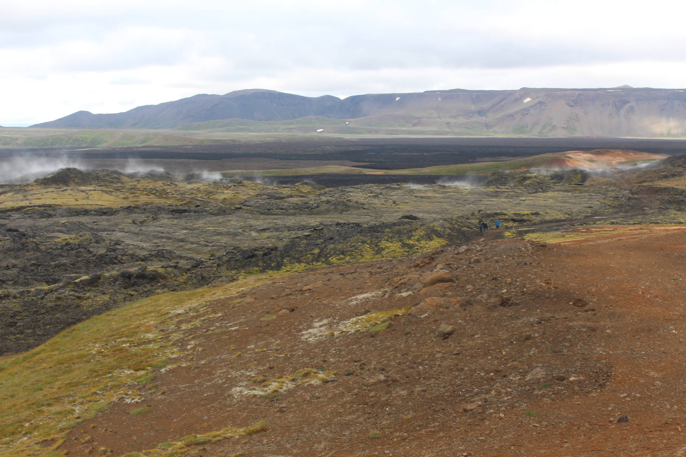 Islande, Leirhnjukur, paysage