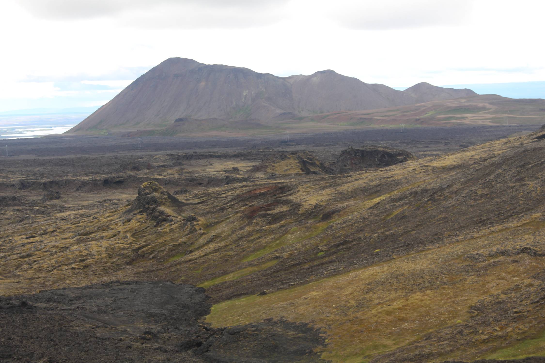 Islande, Leirhnjukur, volcan