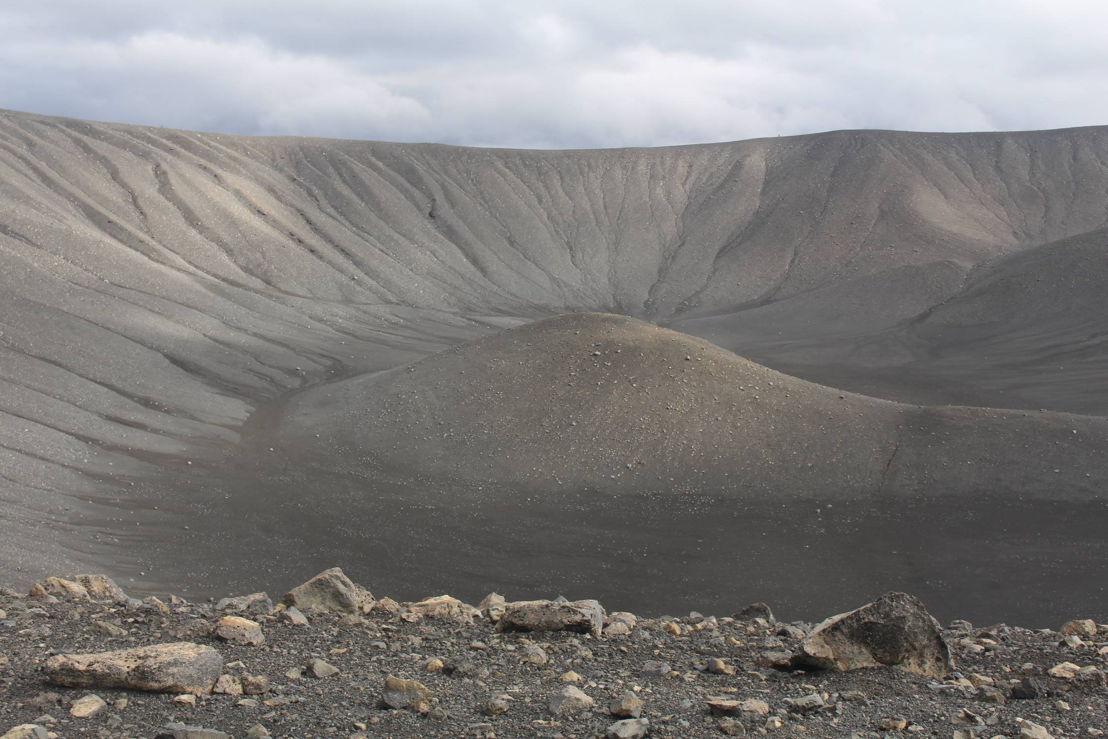 Islande, Hverfjall, cratère