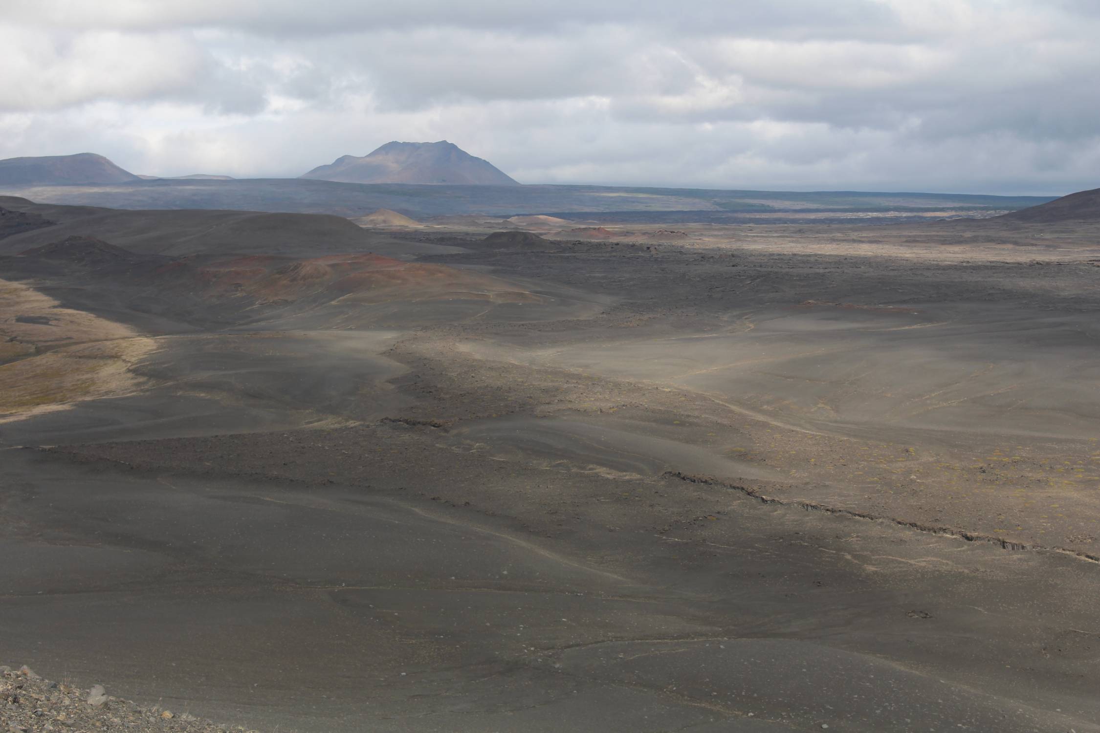 Islande, Hverfjall, panorama