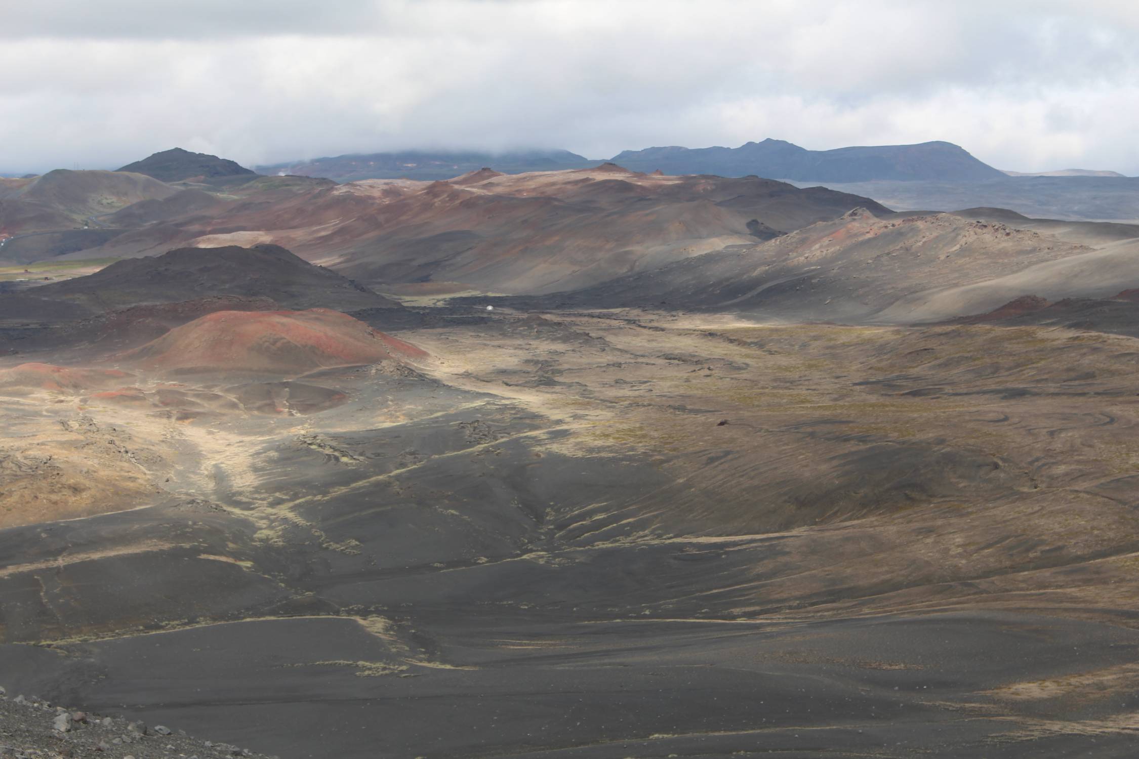 Islande, paysage, Hverfjall