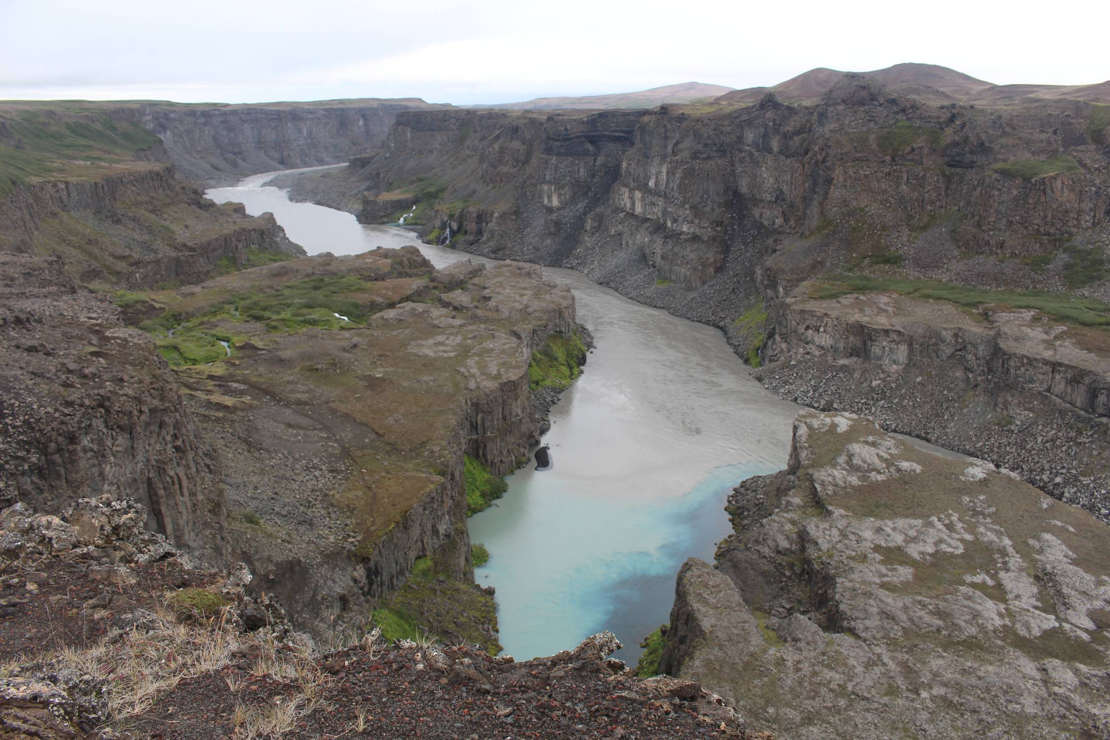 Islande, gorge de la Jokulsa