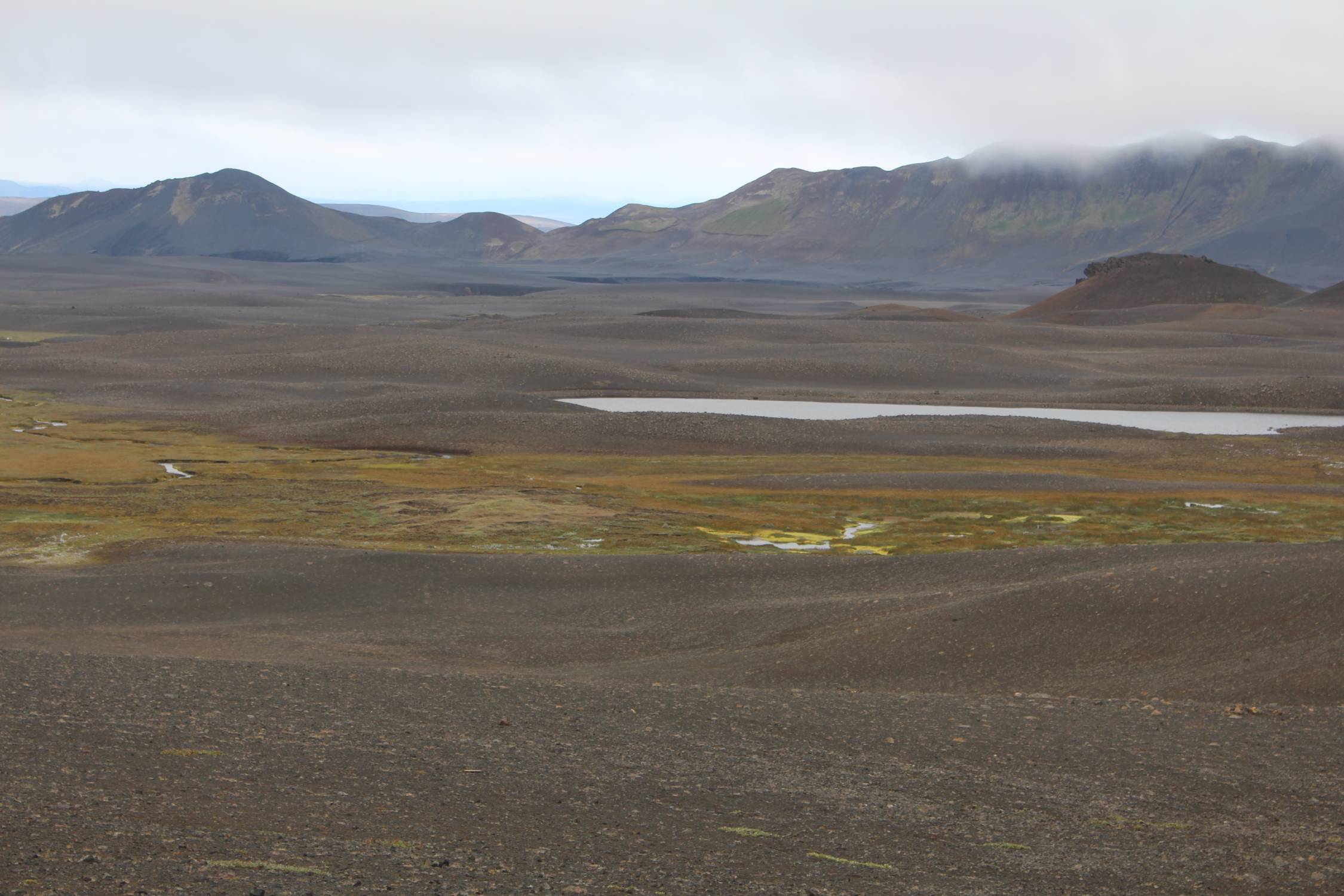 Islande, Saudahnjukur, paysage