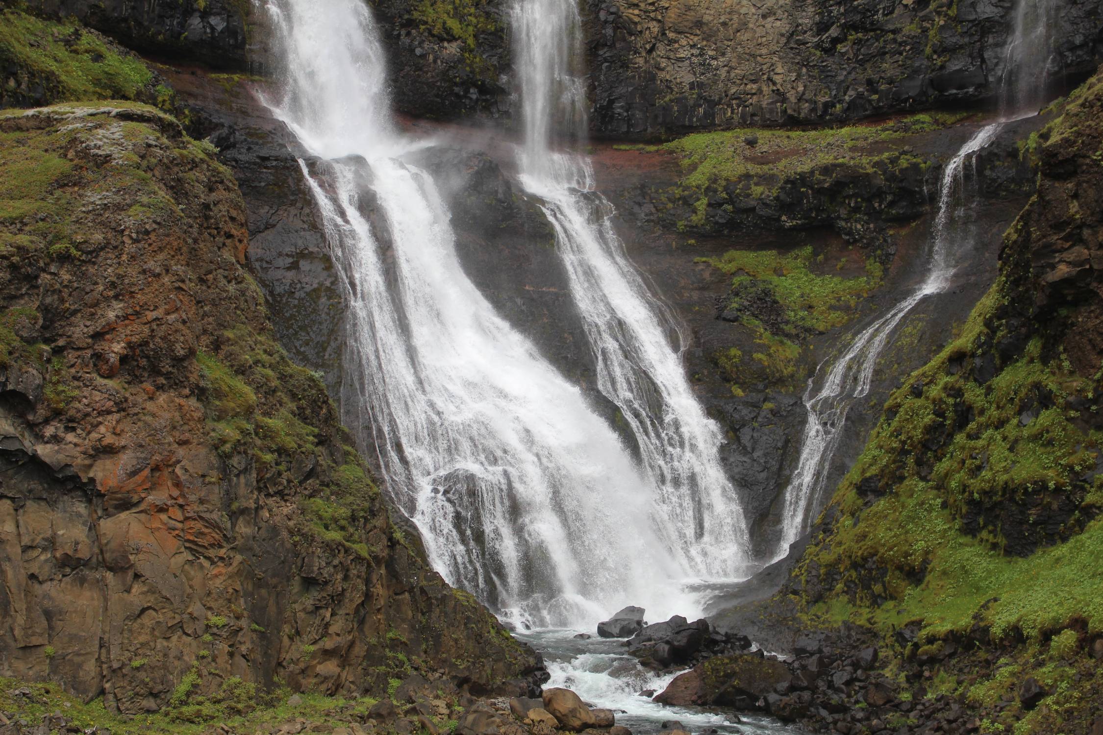 Islande, cascades de Rjukandi