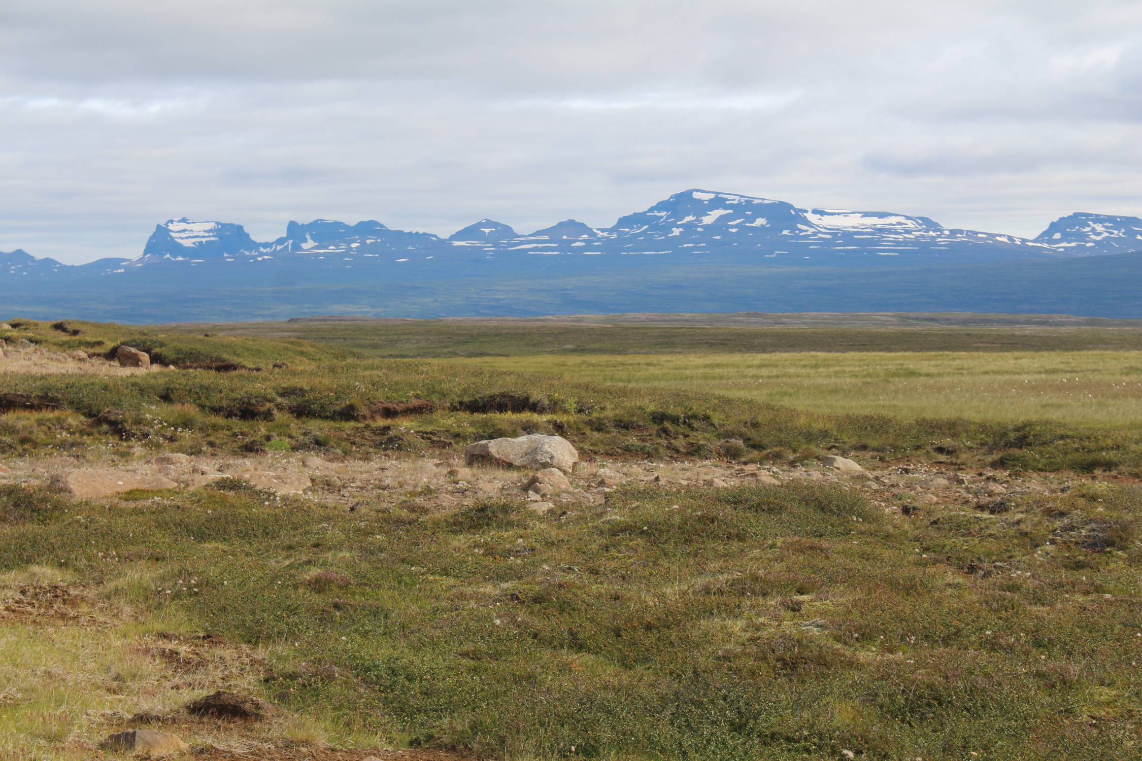 Islande, Austfjördur, montagnes