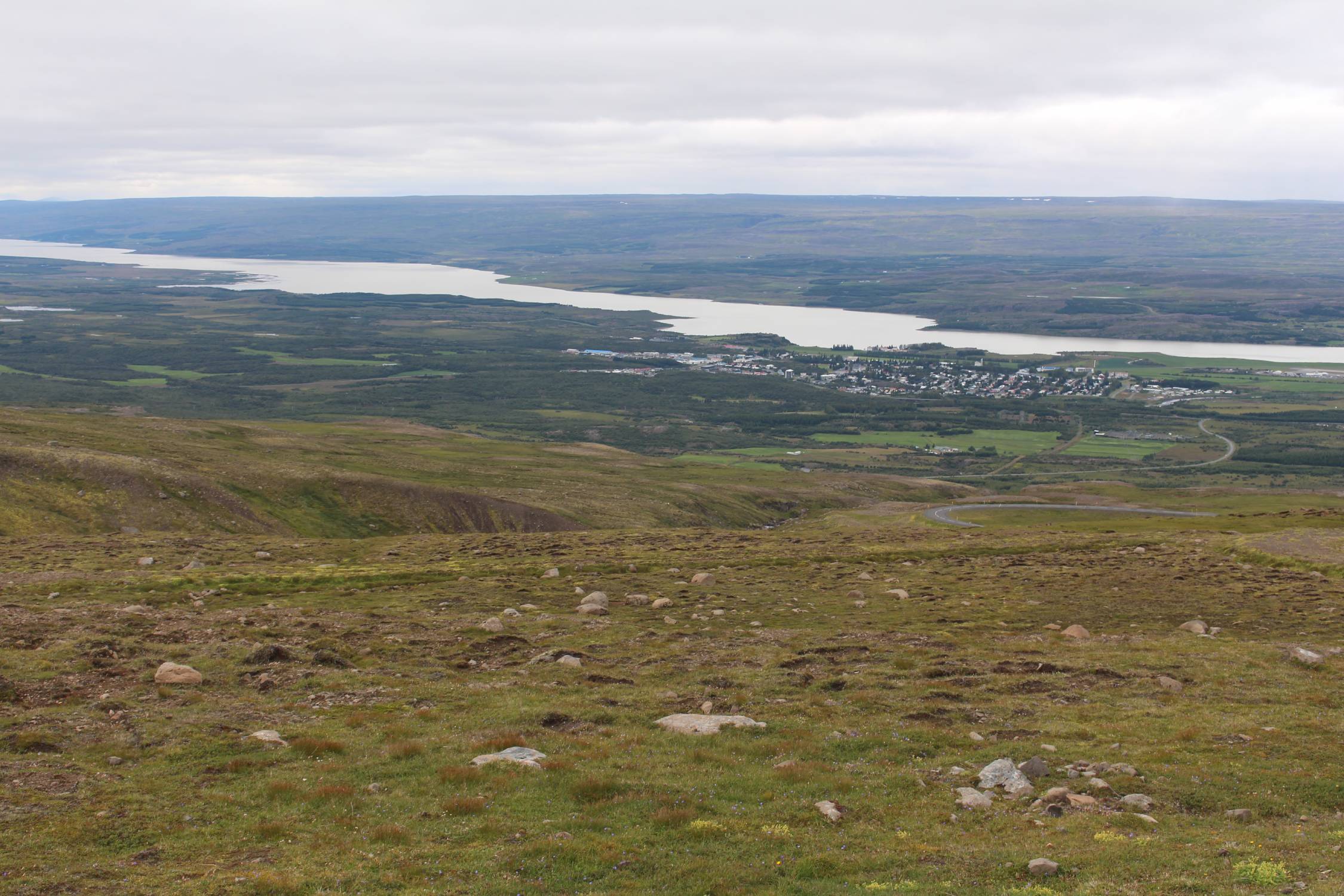 Islande, Egilsstadir, paysage