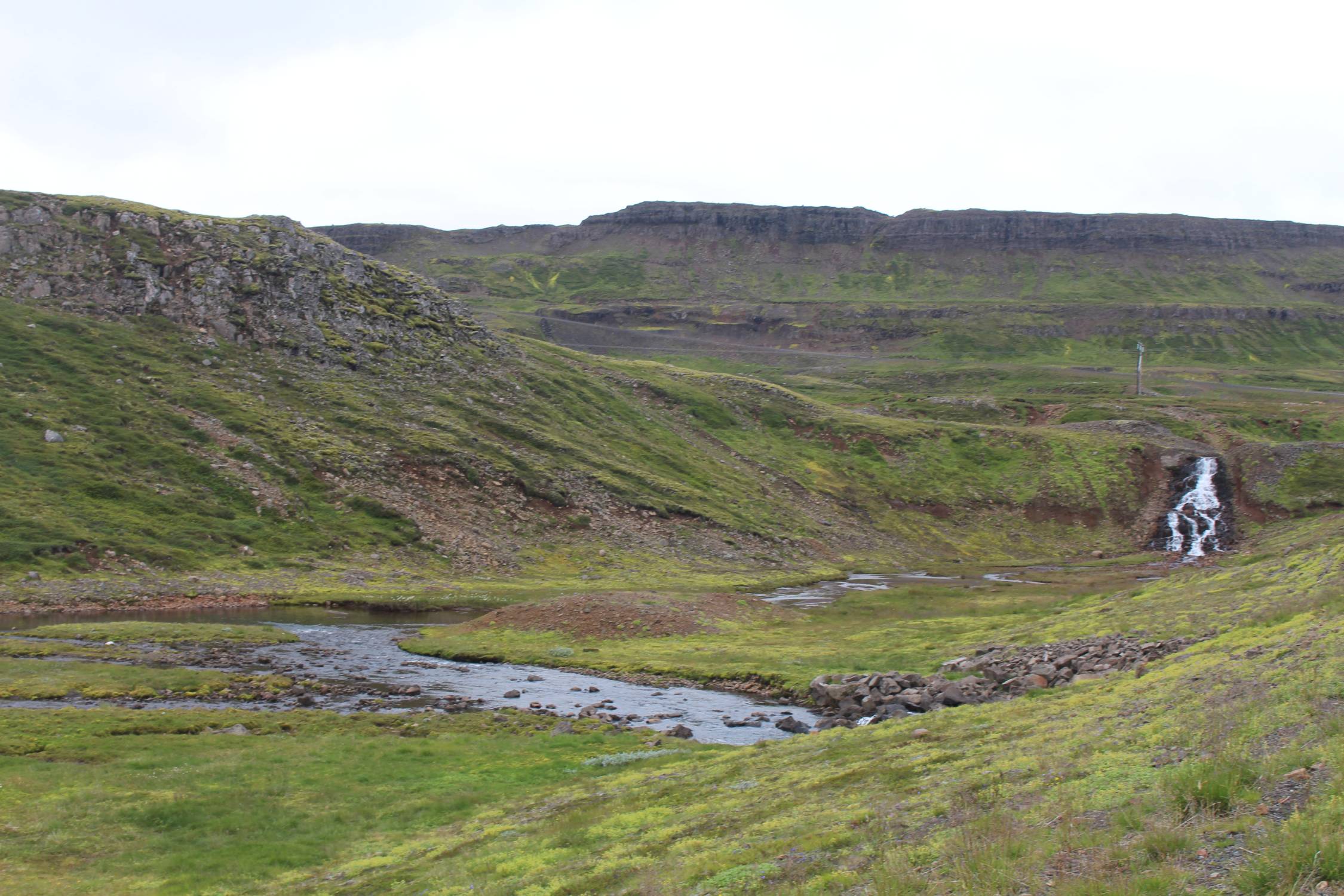 Islande, Seydisfjördur, landes