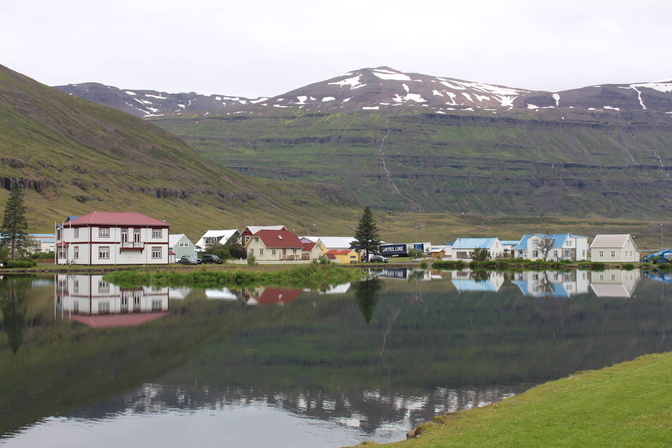 Islande, Seydisfjördur, paysage