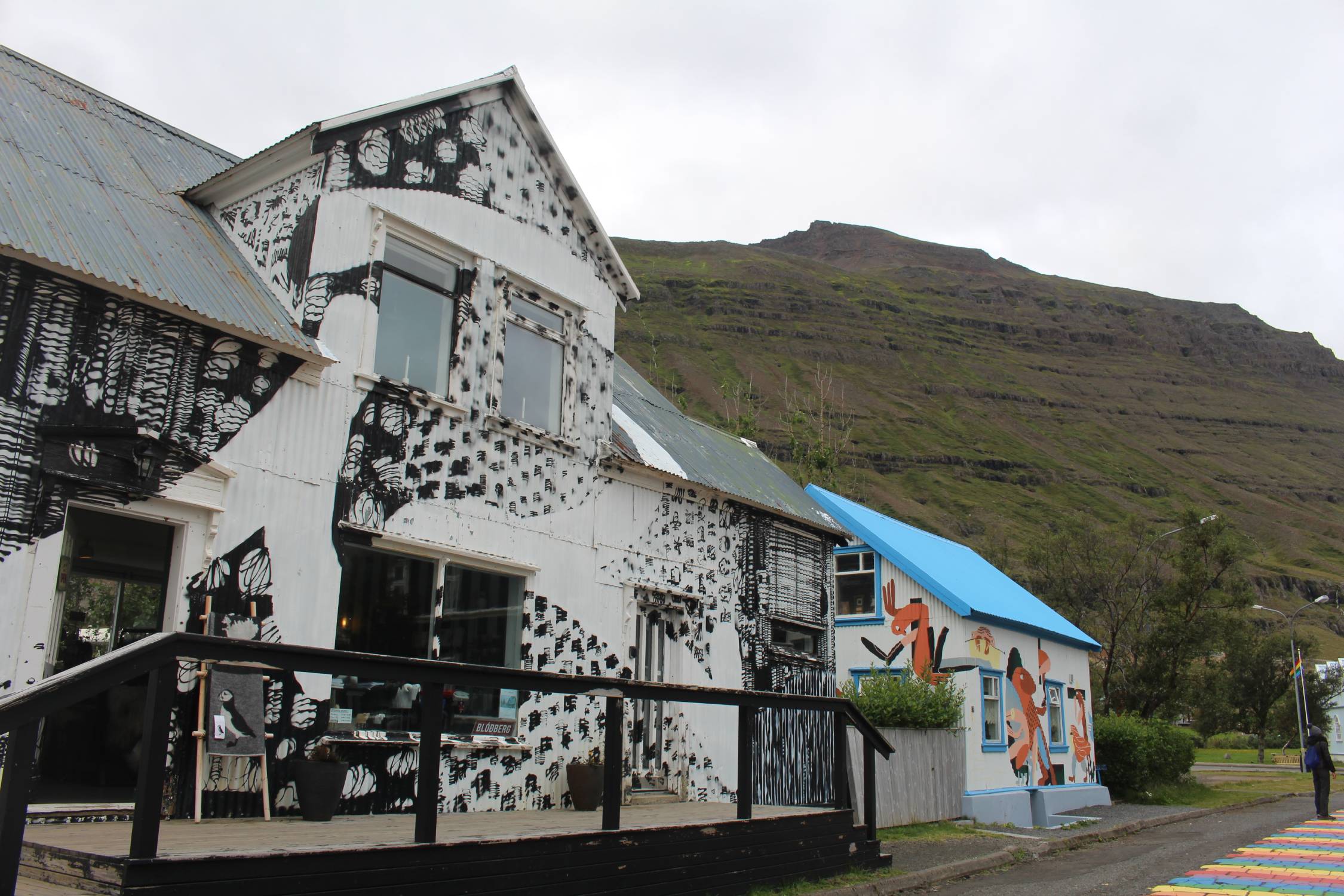 Islande, Seydisfjördur, bâtiment typique