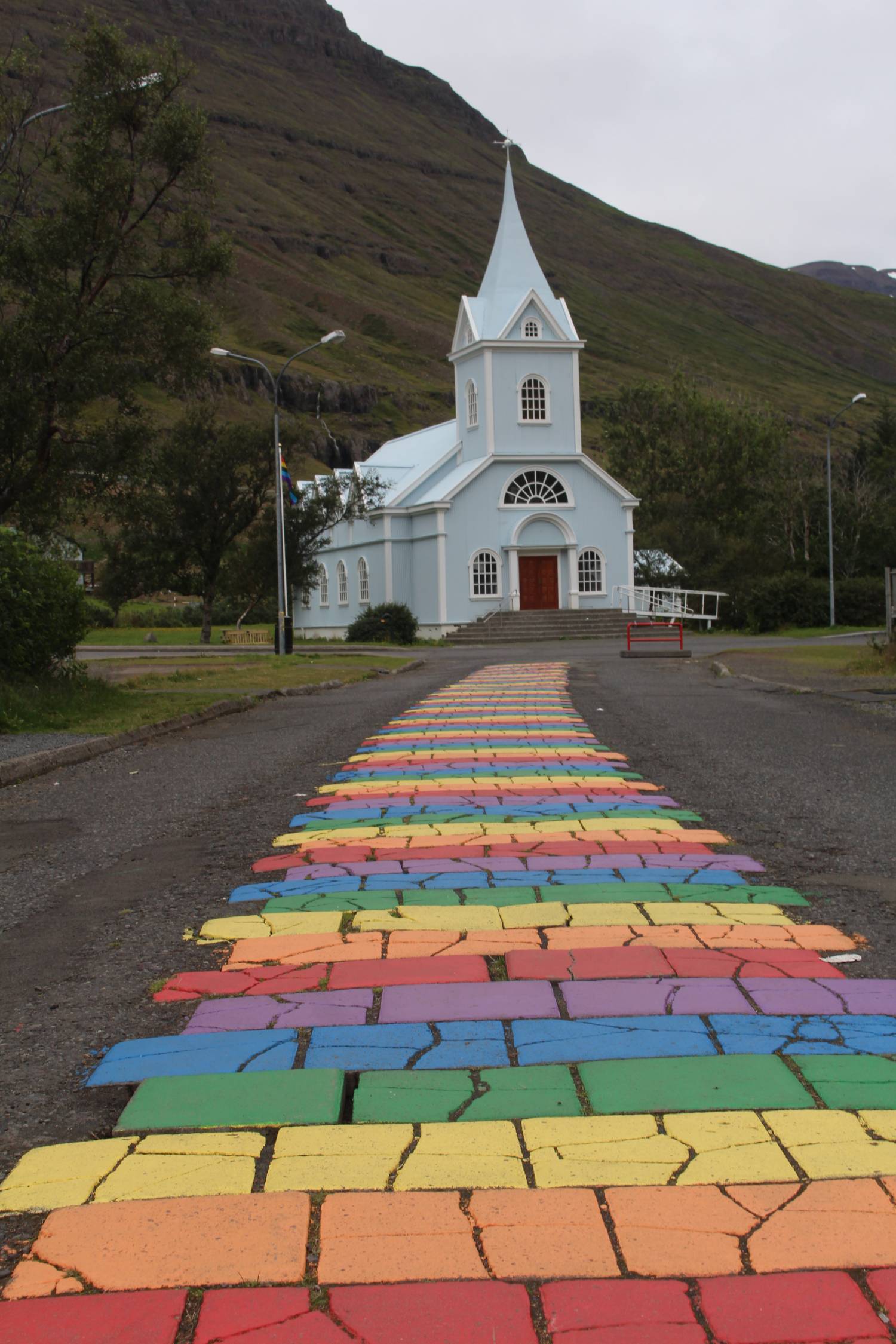 Islande, Seydisfjördur, église