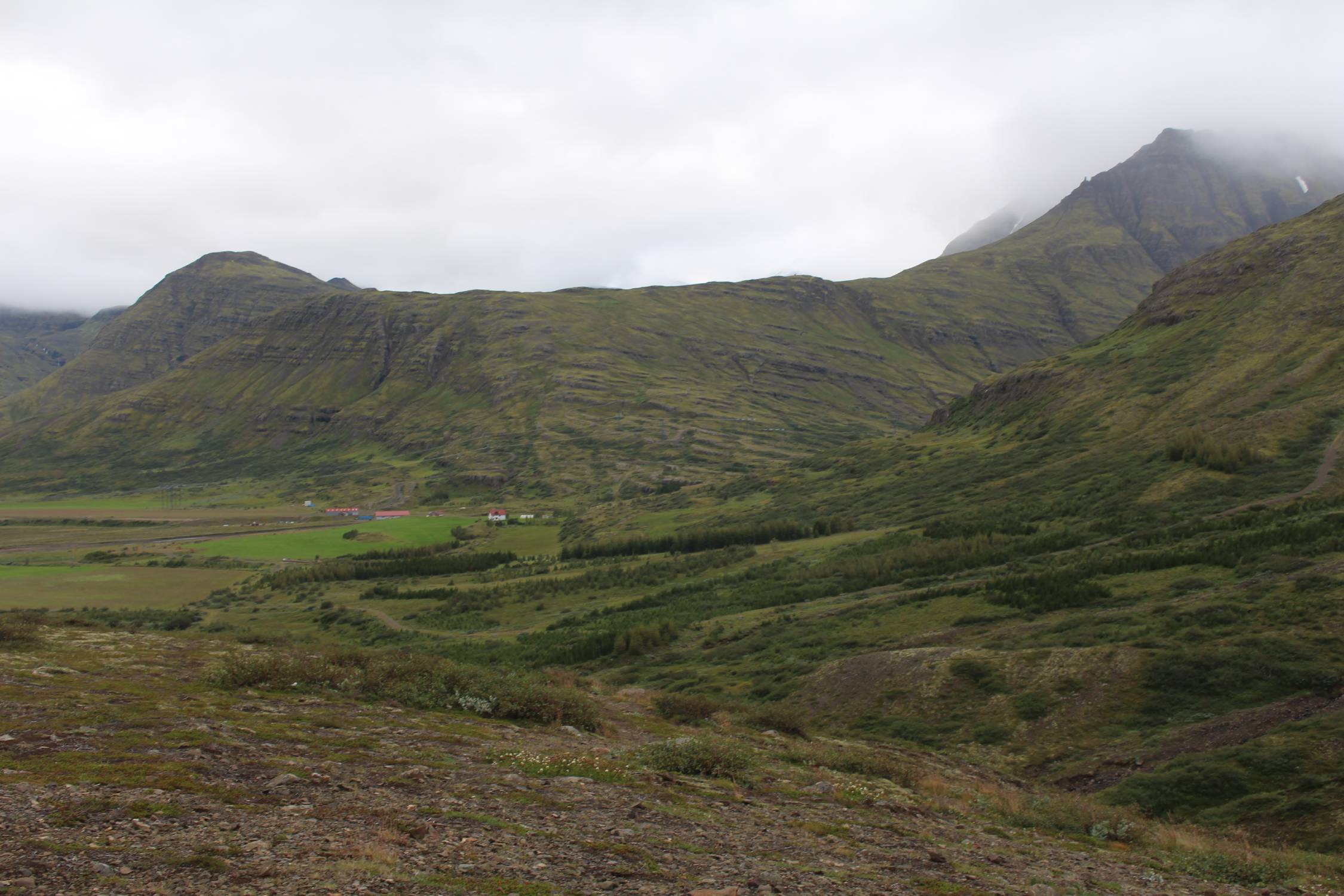 Islande, Fjardarbyggd, paysage