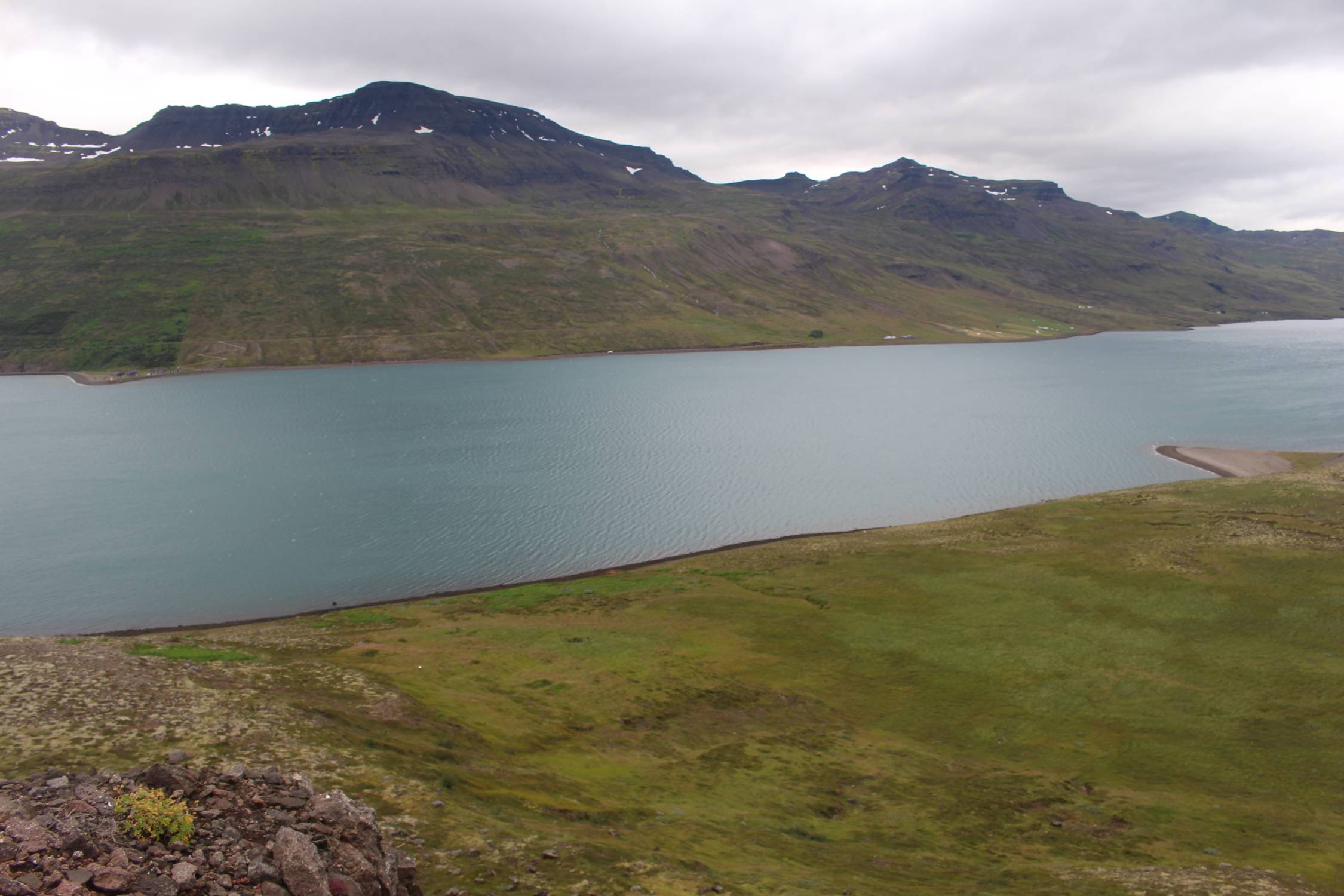 Islande, Eskifjördur, panorama