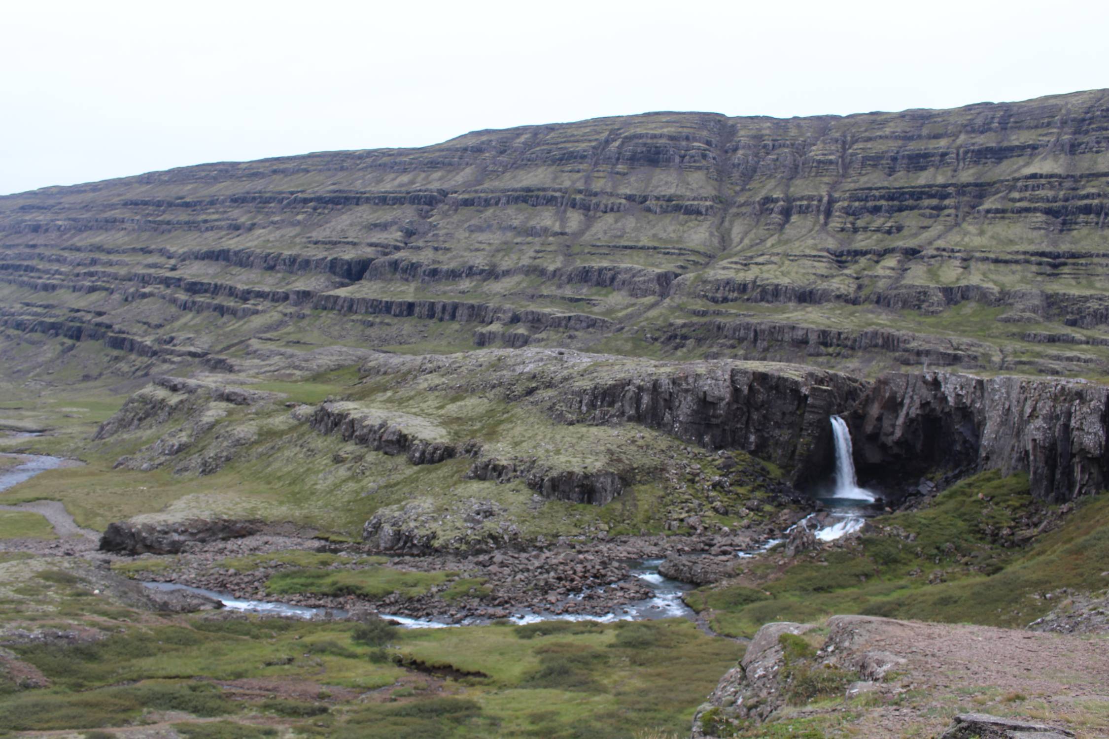 Islande, Breiddalur, cascade