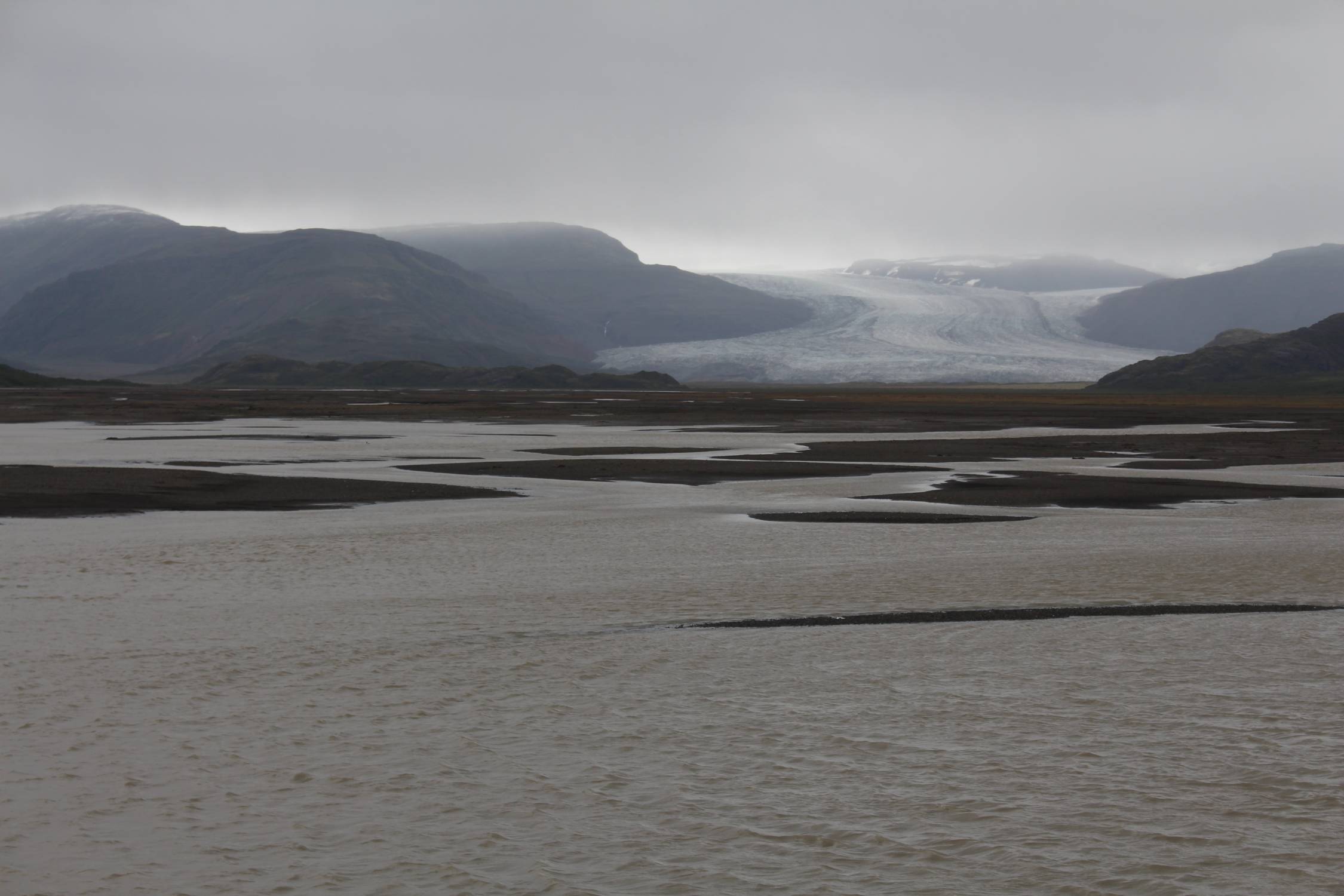 Islande, Höfn, glacier Vatnajökull