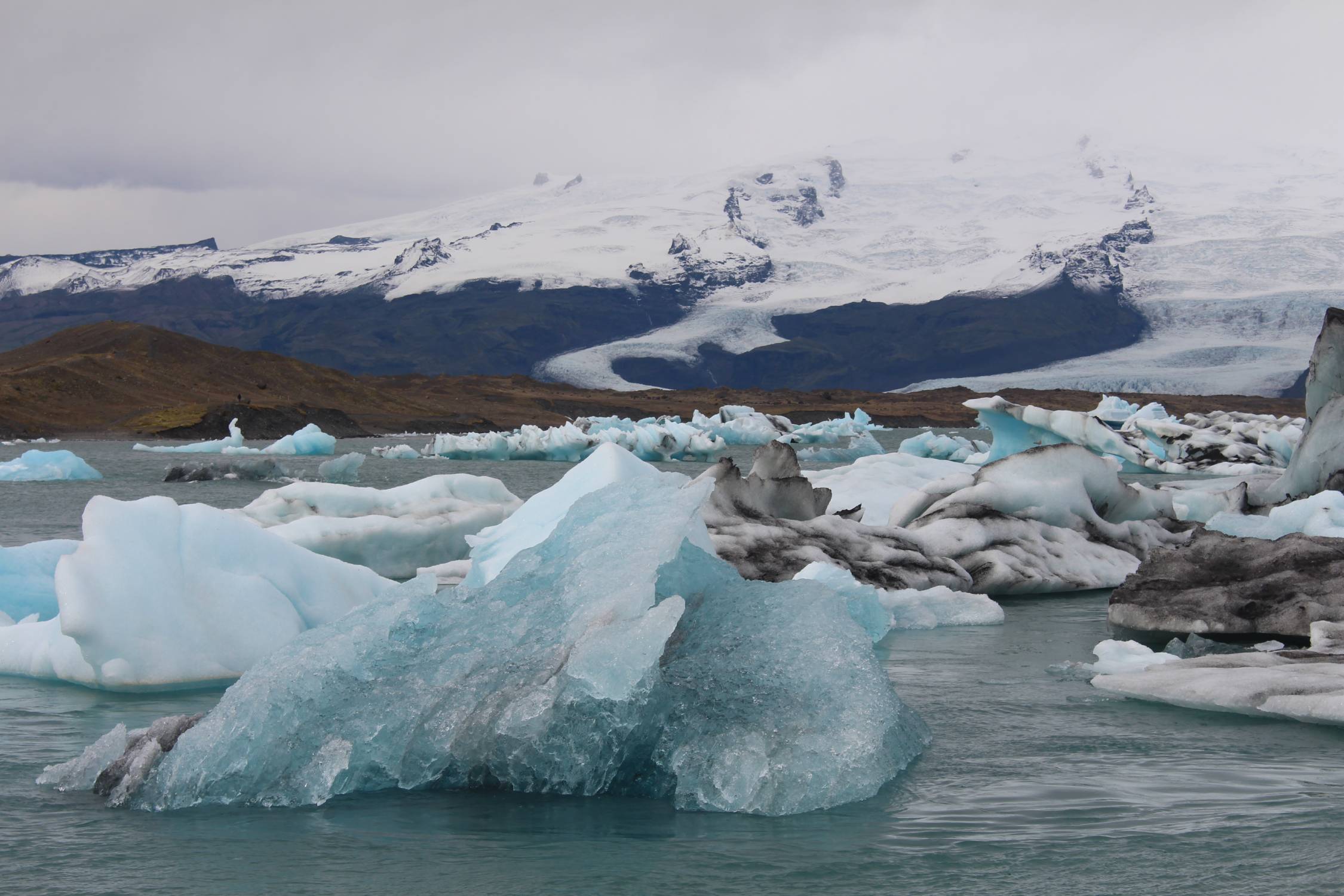 Islande, Jökulsárlón, paysage