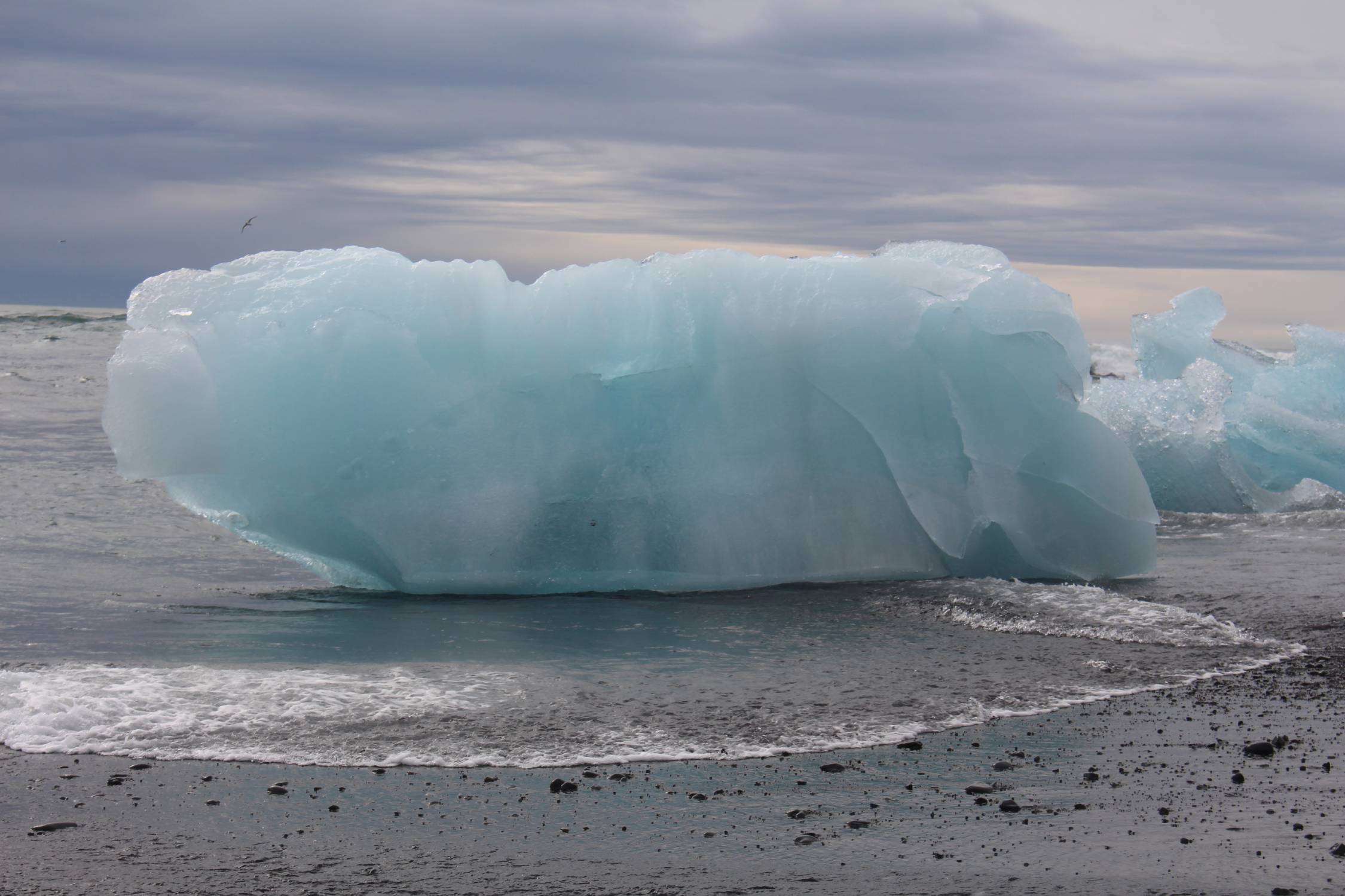 Islande, plage de Diamant