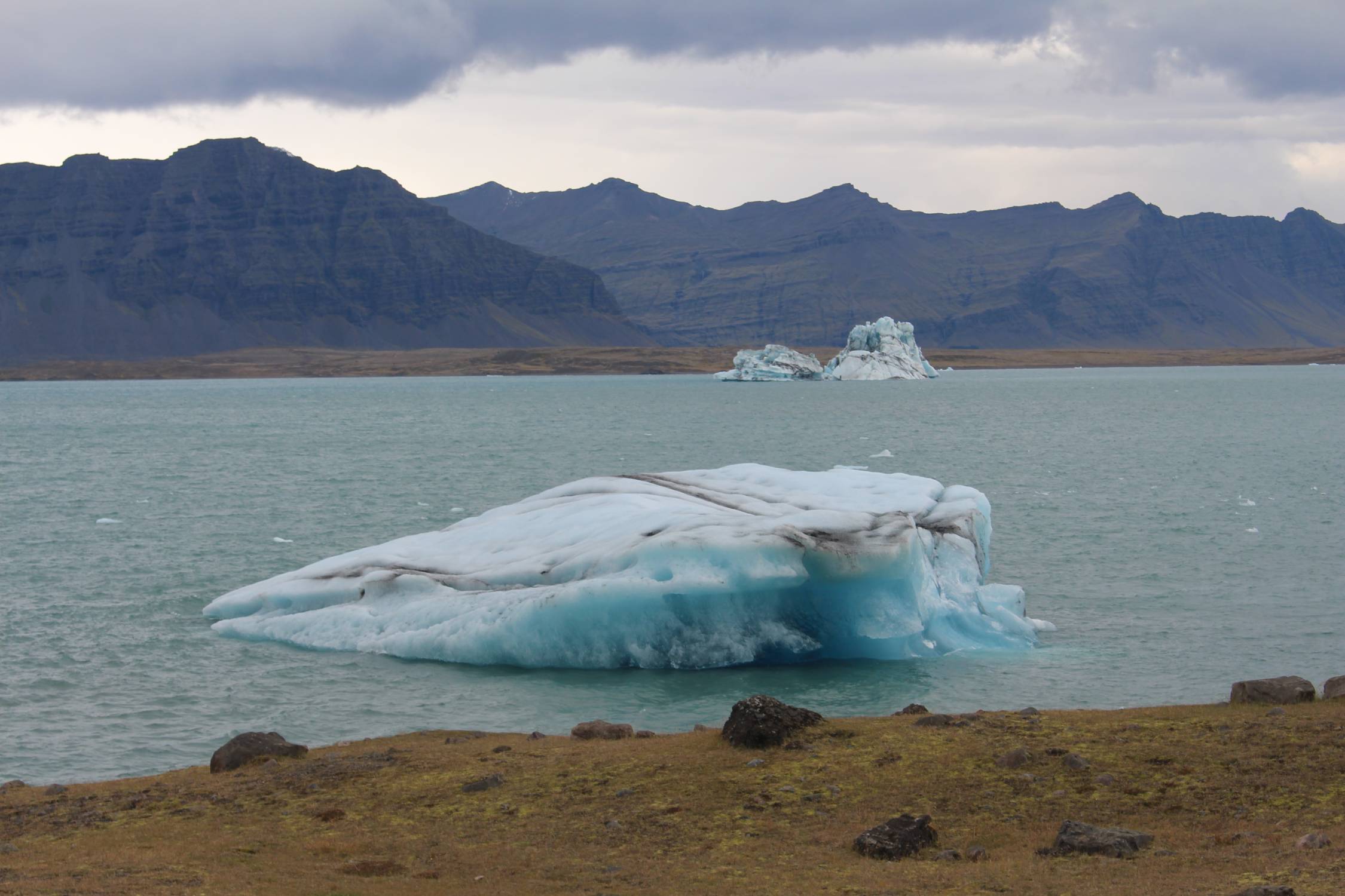 Islande, lac de Fjallsárlón