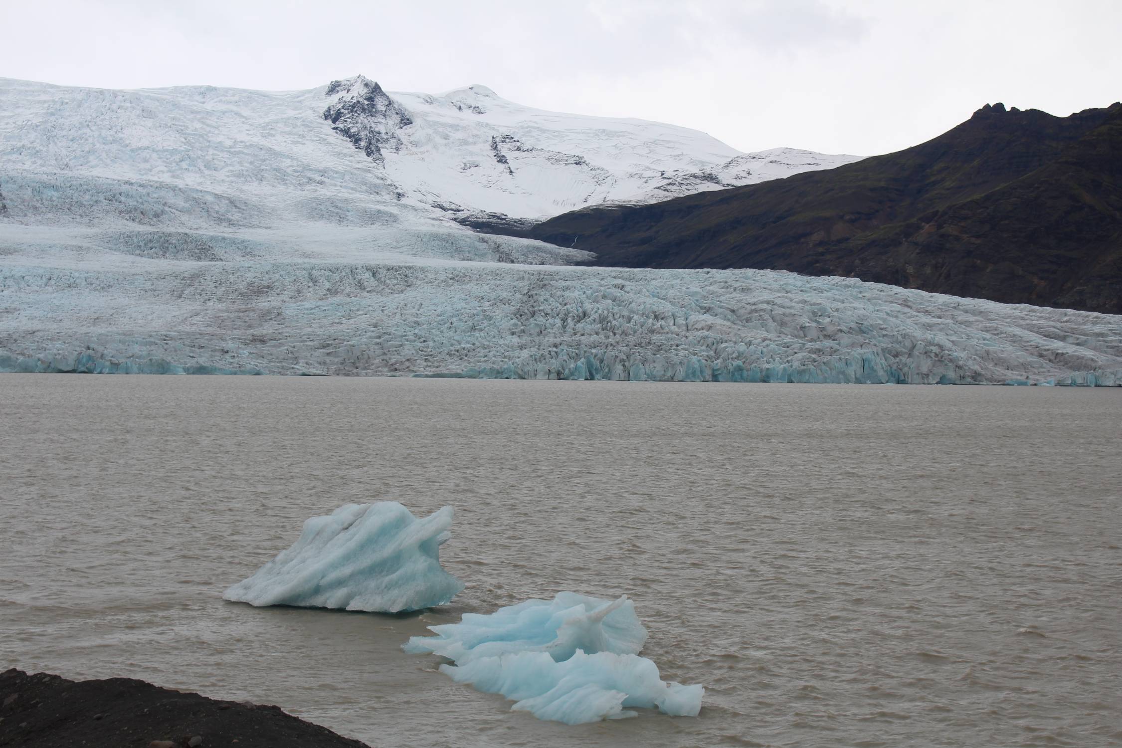 Islande, Fjallsárlón, glacier