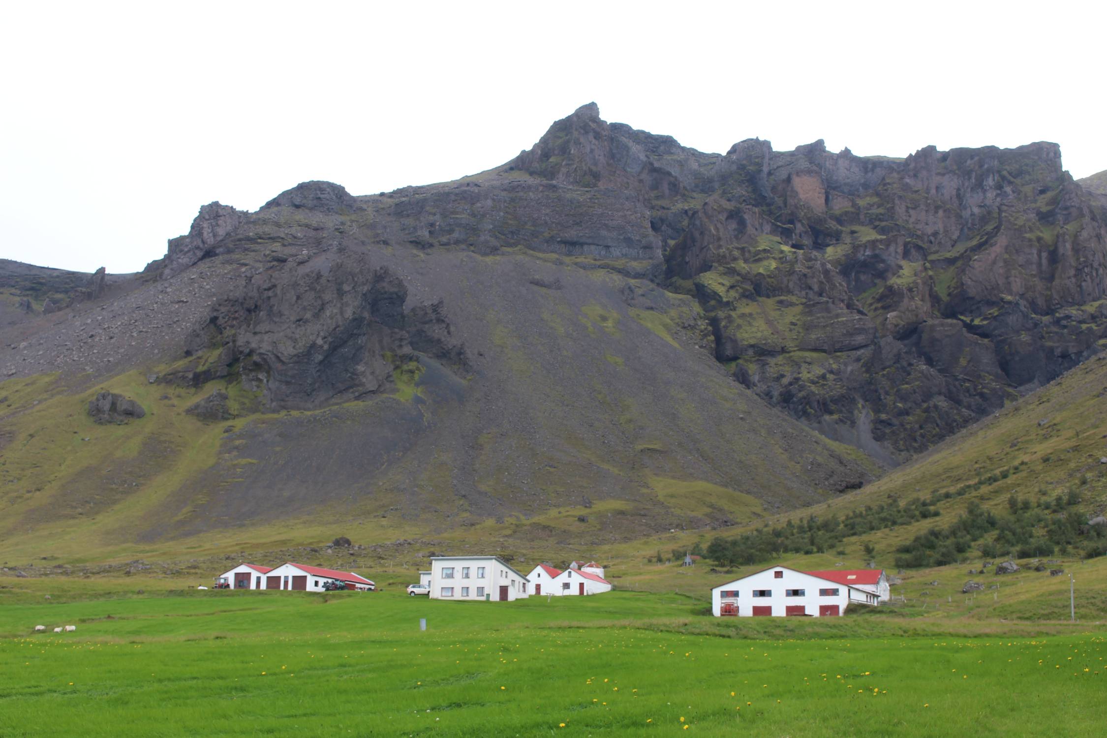 Islande, Freysnes, paysage