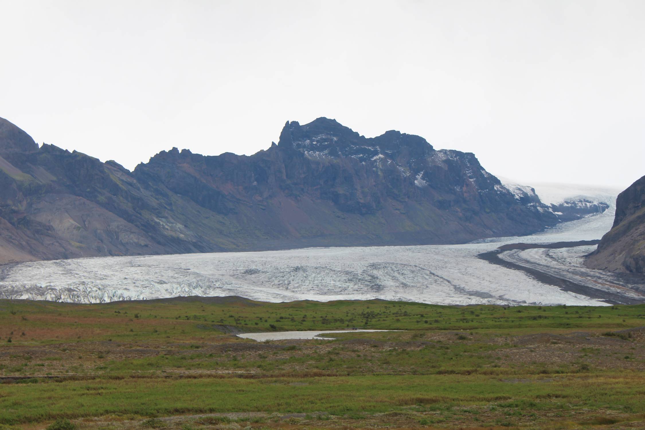 Islande, glacier Skaftafellsjökull