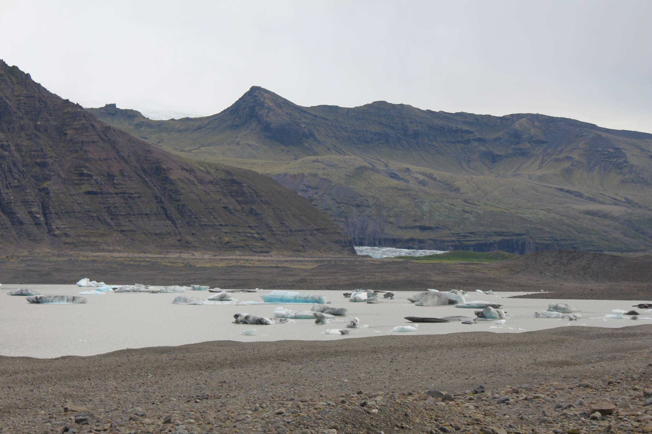 Islande, lac Skaftafell