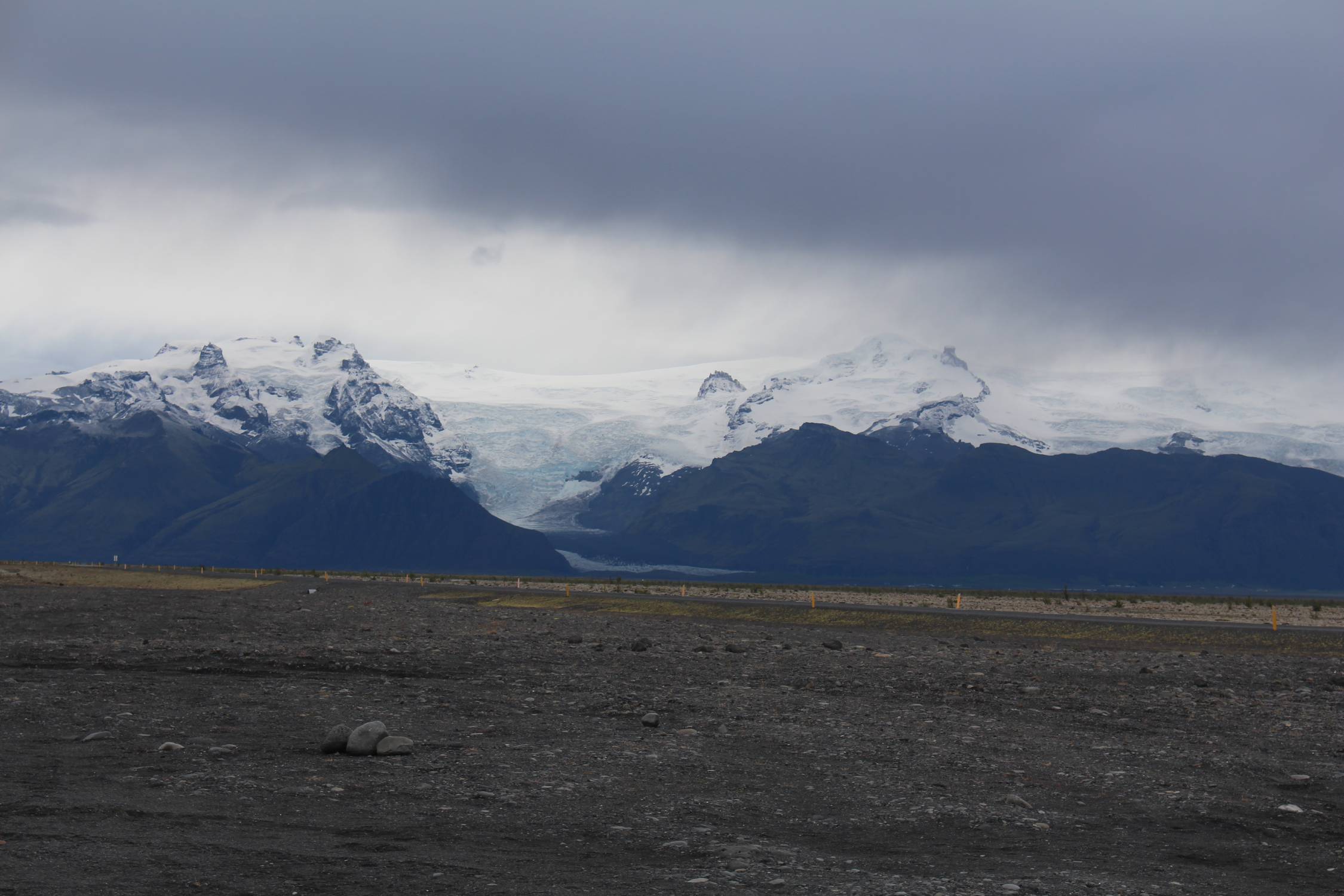 Islande, glacier Skeidararjökull