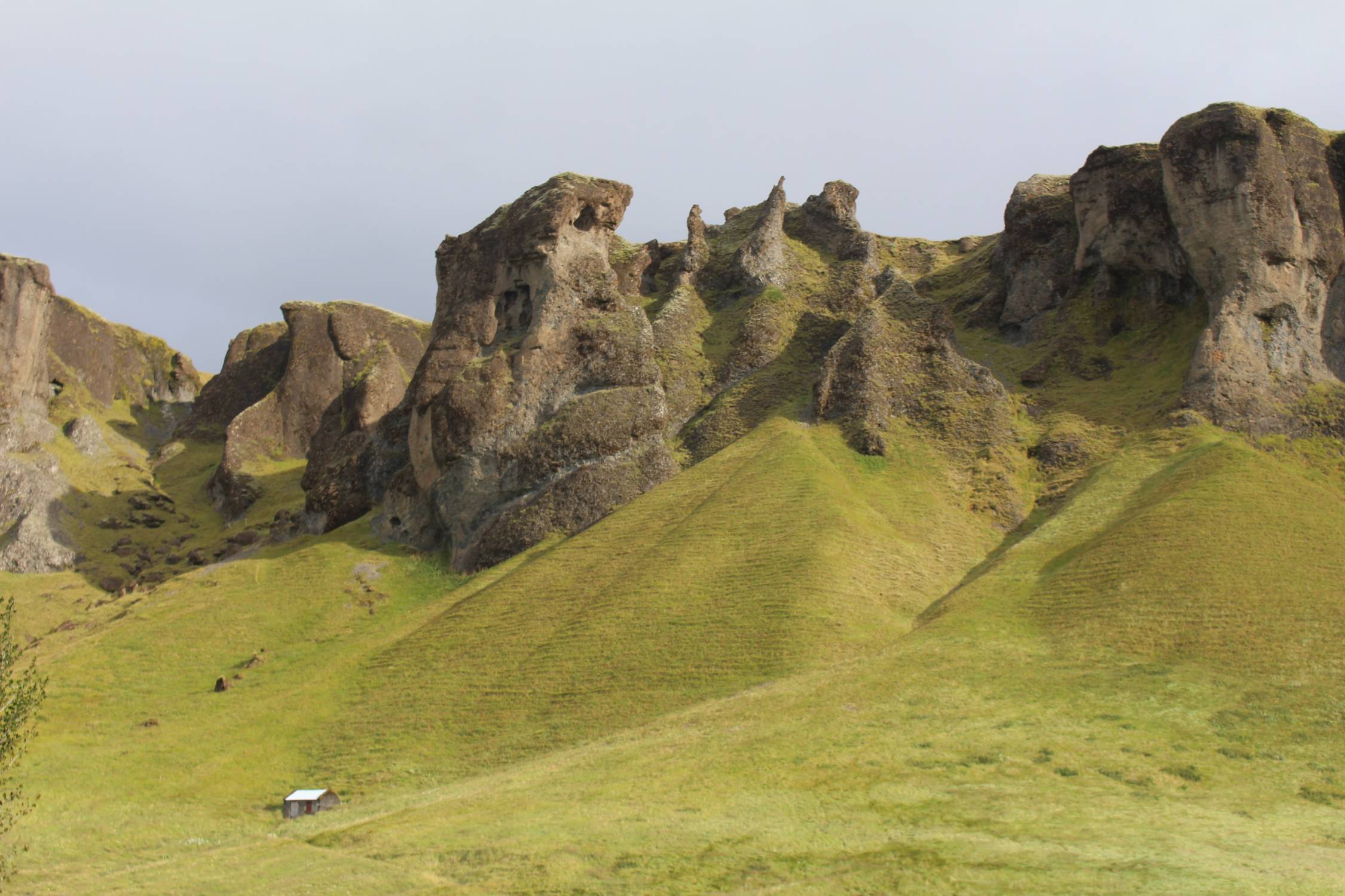 Islande, Foss a Sidu, paysage