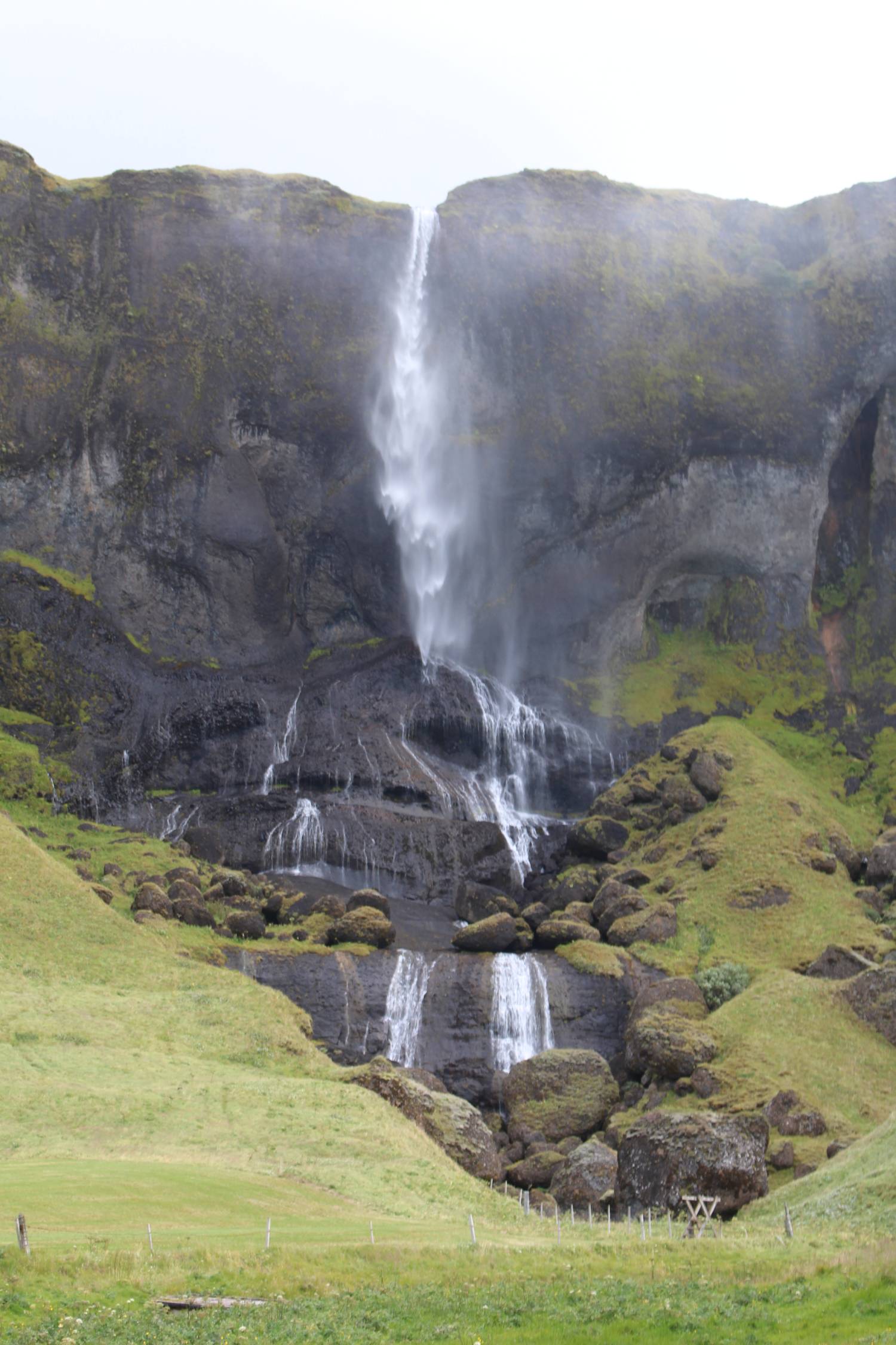 Islande, Foss a Sidu, chutes