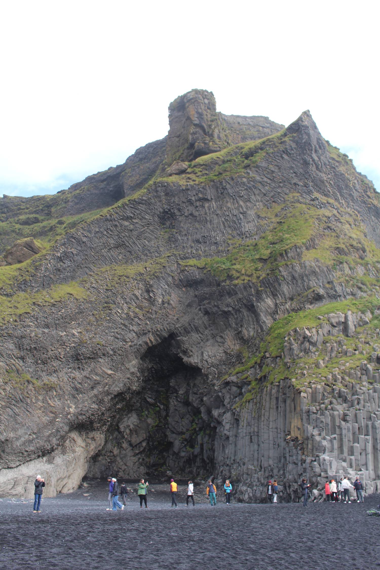 Islande, Vik, orgues de basalte, paysage