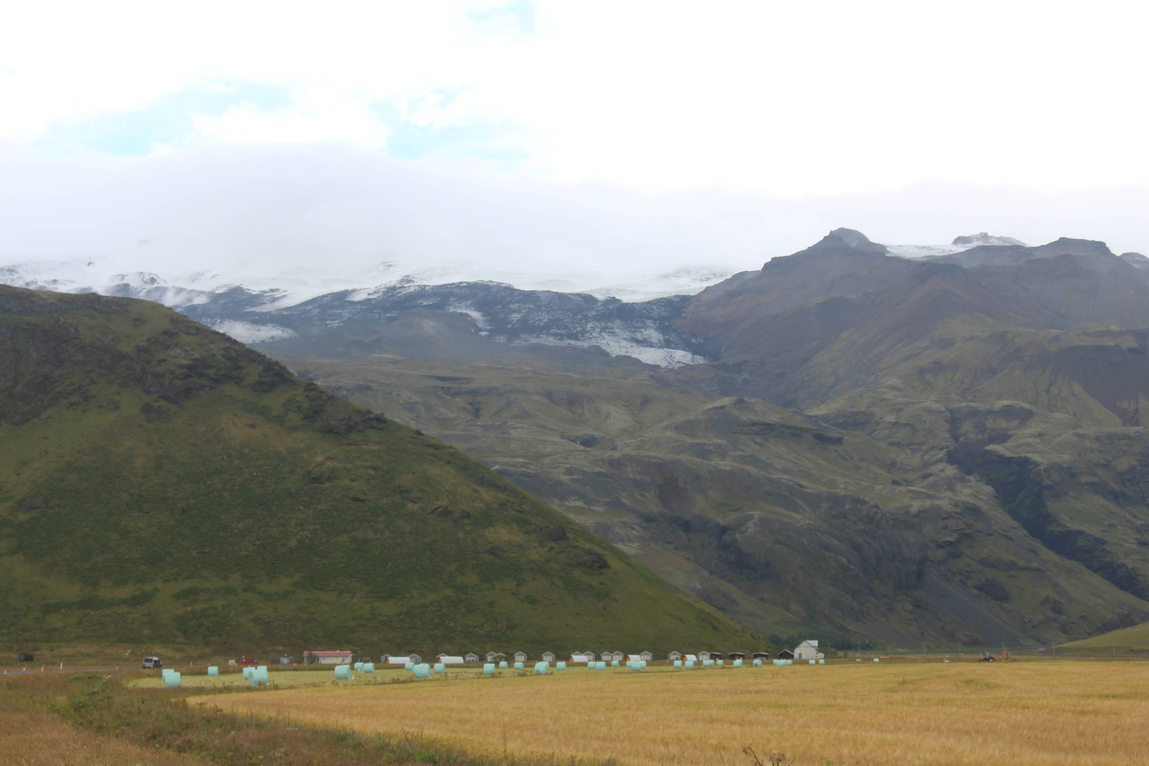 Islande, glacier, volcan Eyjafjallajökull