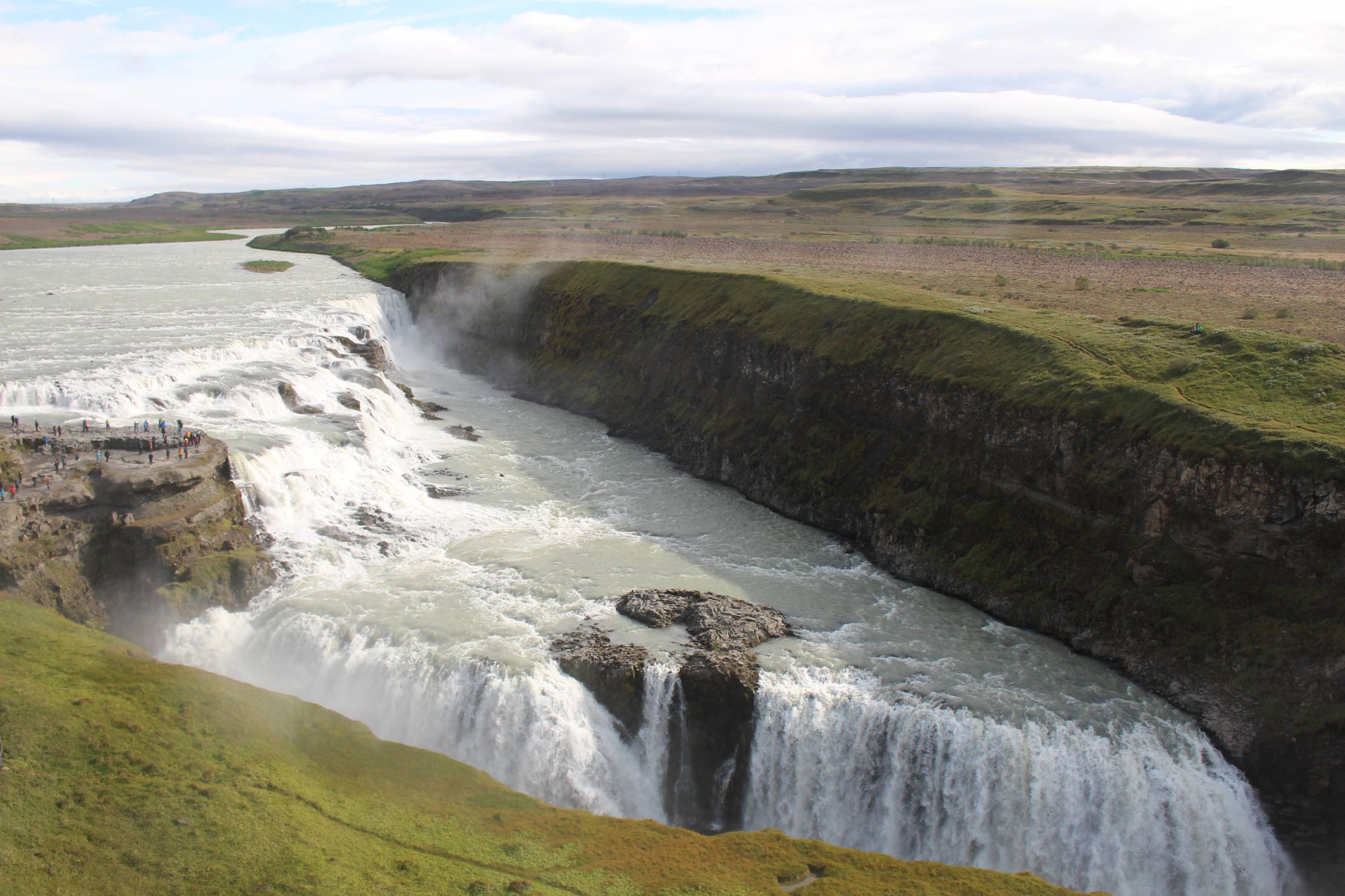 Islande, chutes de Gulfoss